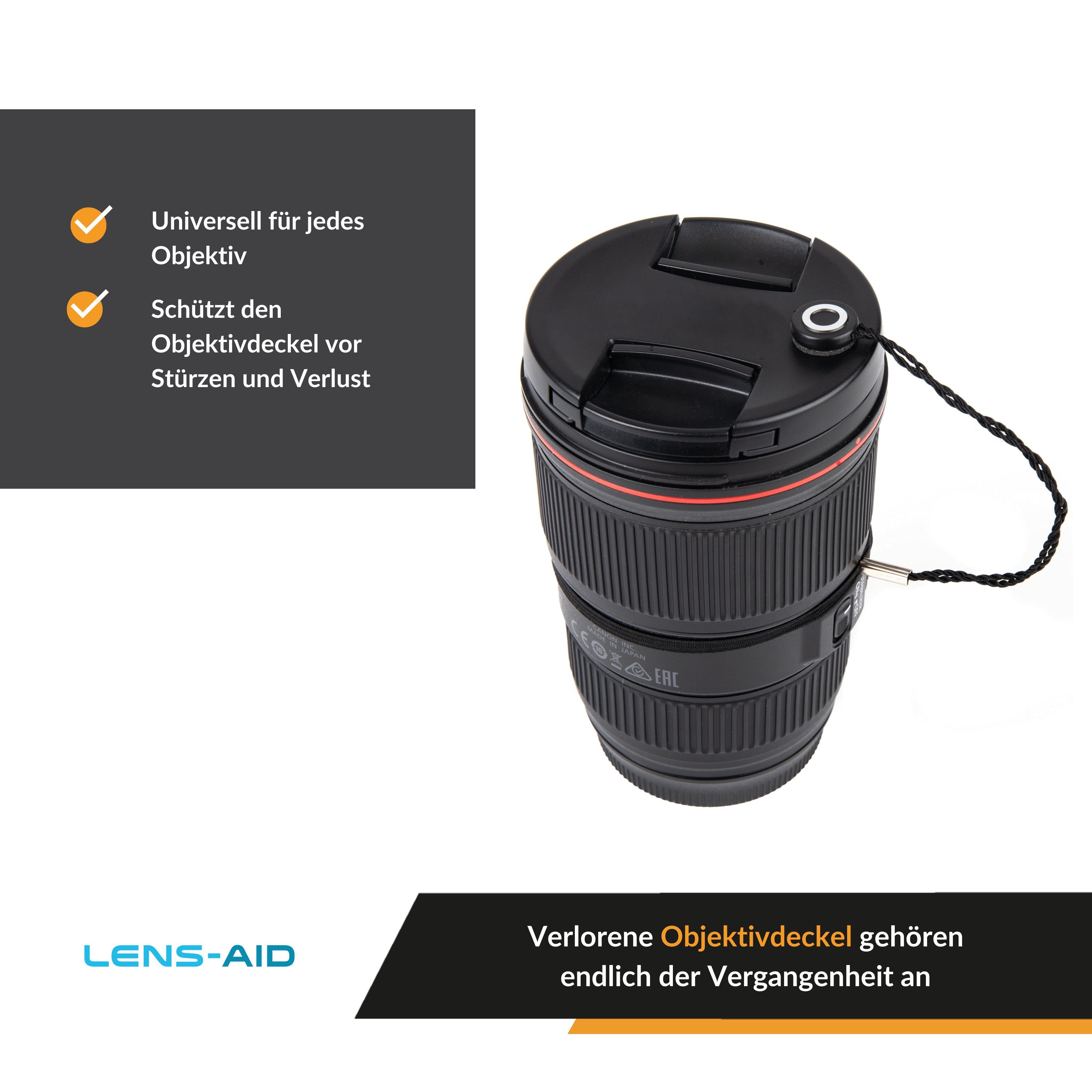 Lens-Aid (3 Objektivdeckelhalter, Kamerazubehör-Set tlg)
