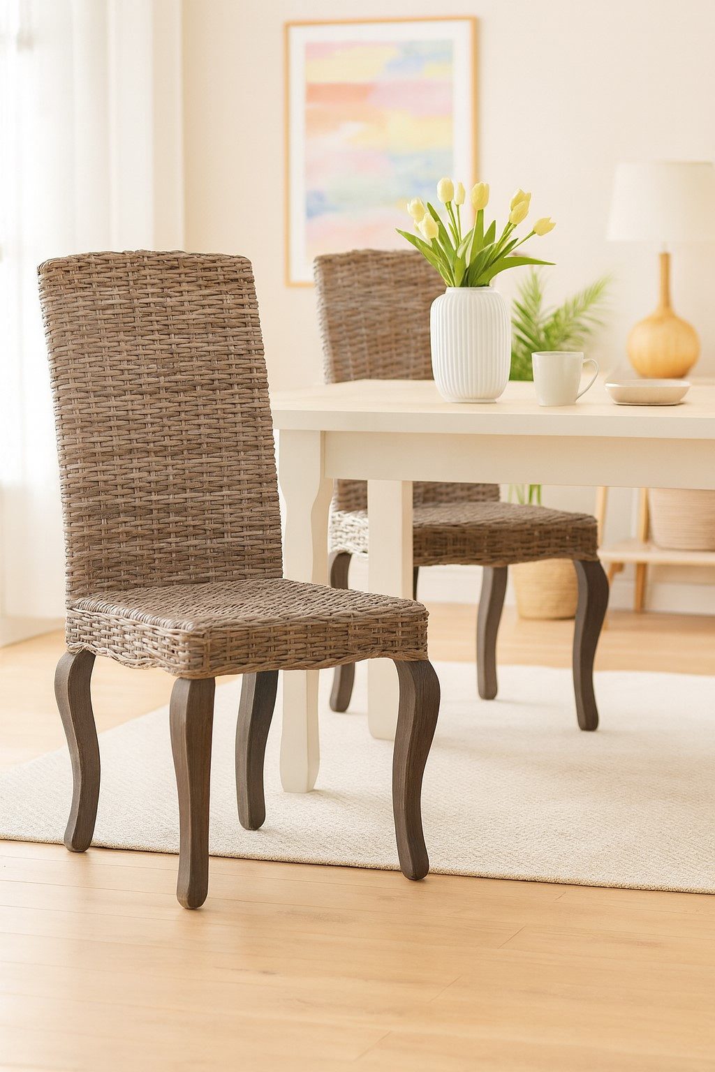 moebel-direkt-online Rattanstuhl Tobias (2 St), 2er-Set (2 Stühle) günstig online kaufen