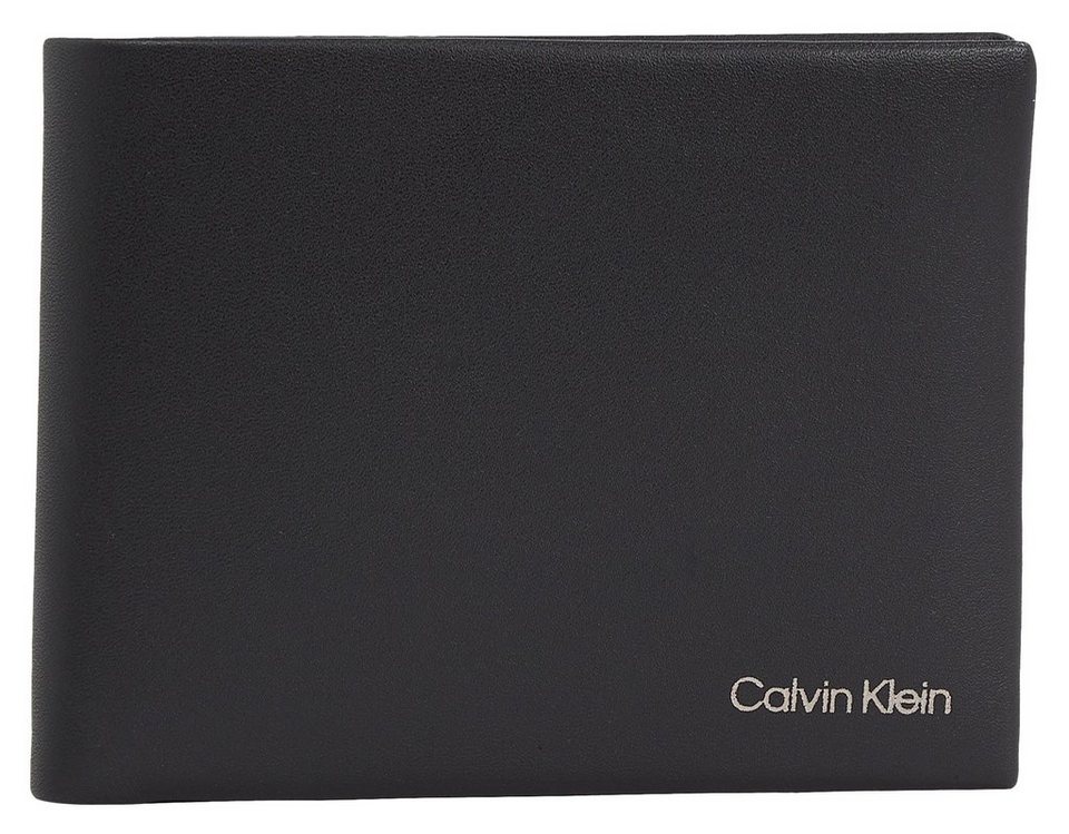 Calvin Klein Geldbörse CK CONCISE TRIFOLD 10CC W/COIN L, in schlichtem  Design