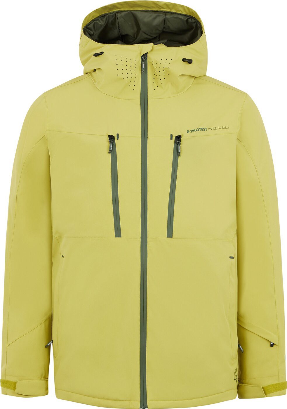 Protest Hardshelljacke PRTTIMO 23 snowjacket SPLITPEA GREEN