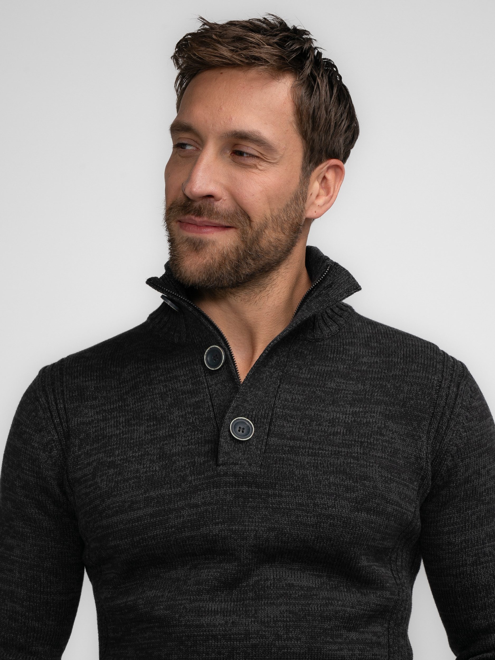 Petrol Industries Troyer Men Knitwear Collar