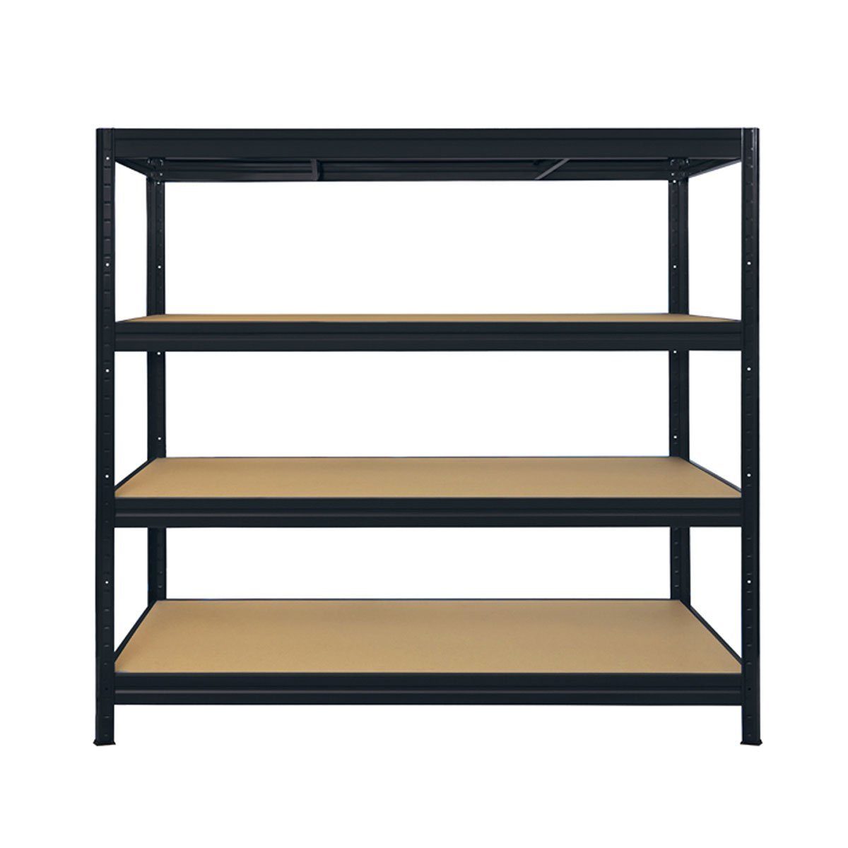 Floordirekt Schwerlastregal Weitspannregal Schwarz, Erhältlich in 2 Größen, günstig online kaufen