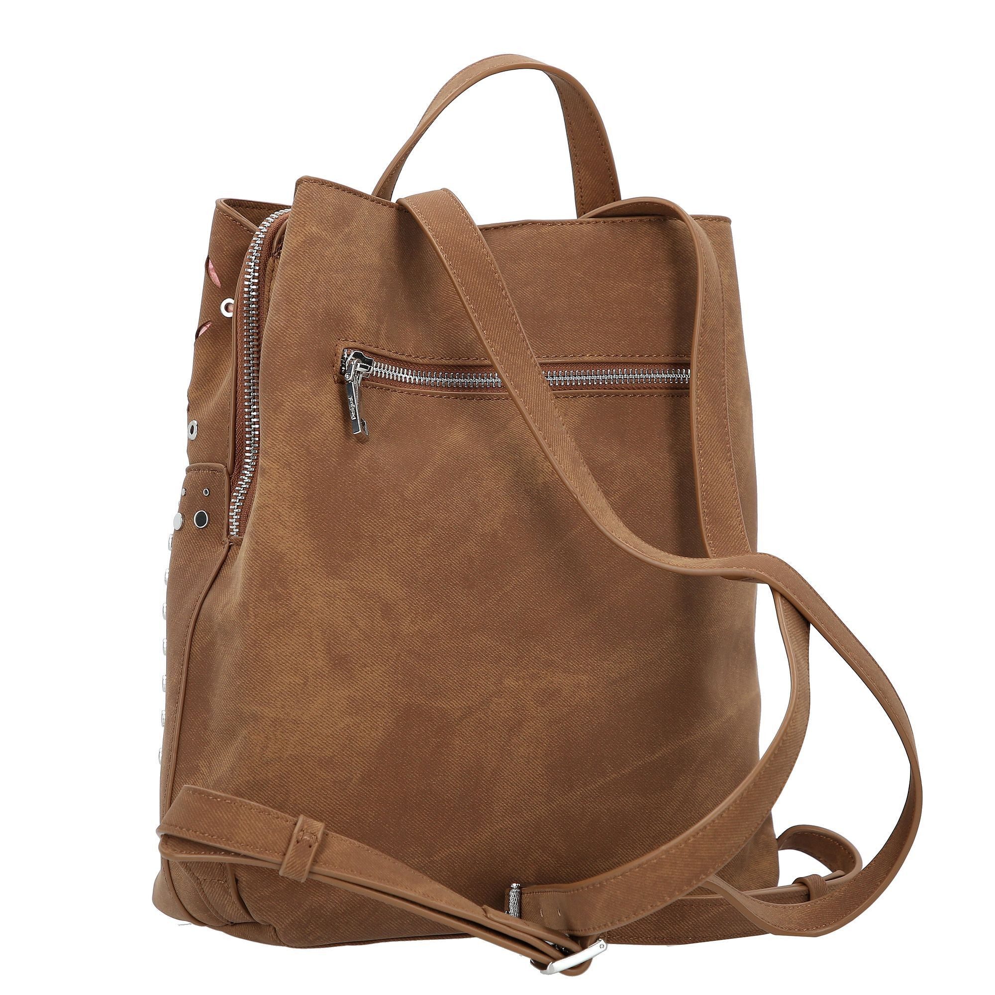 Desigual Rucksack Yankee, Polyurethan