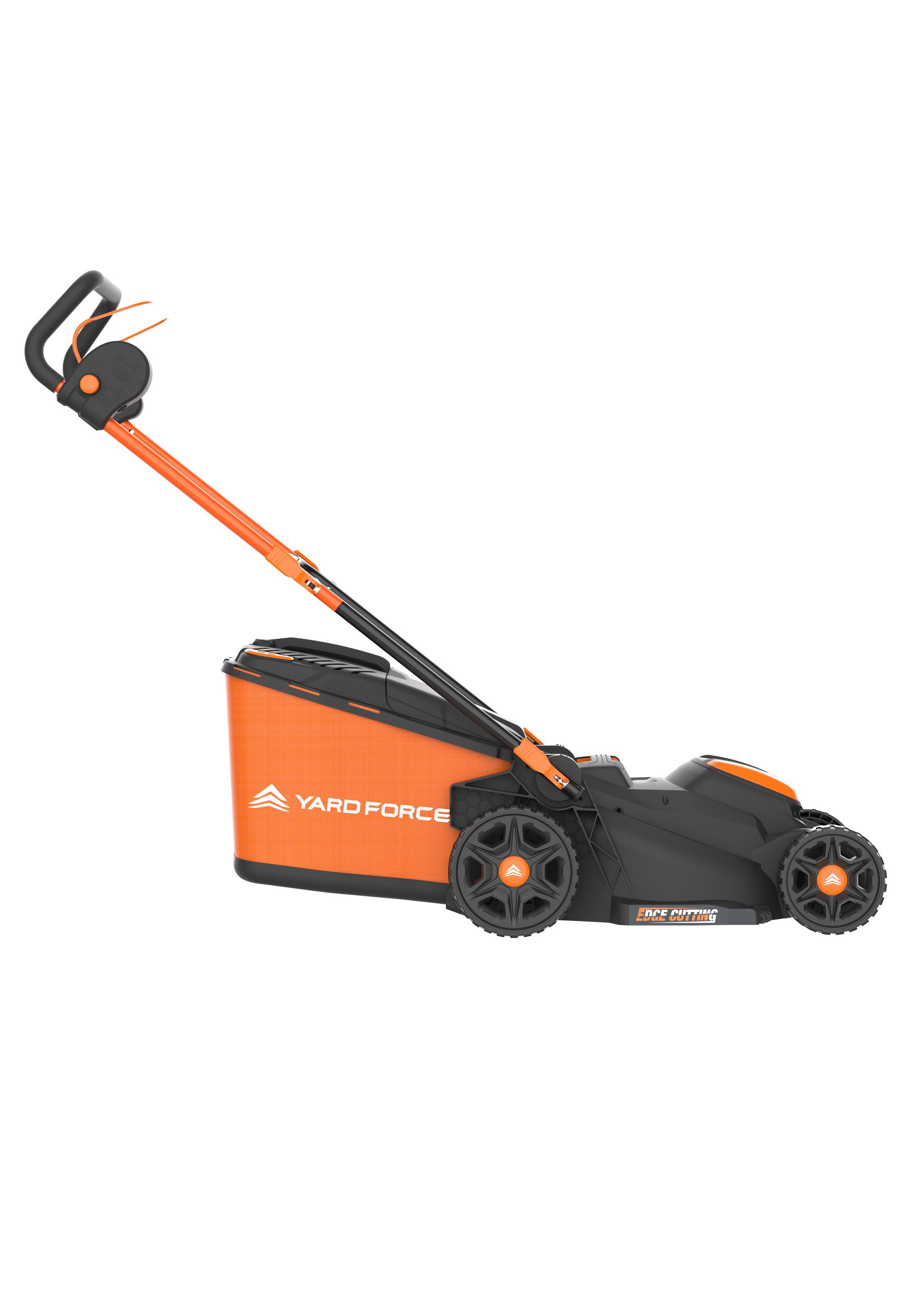 Yardforce Akkurasenmäher LM C40B, 40 cm Schnittbreite, mit siebenfacher Schnitthöhenverstellung