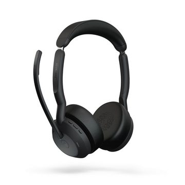 Jabra Evolve2 55 MS Kopfhörer (Active Noise Cancelling (ANC), Bluetooth, Stereo USB-A)