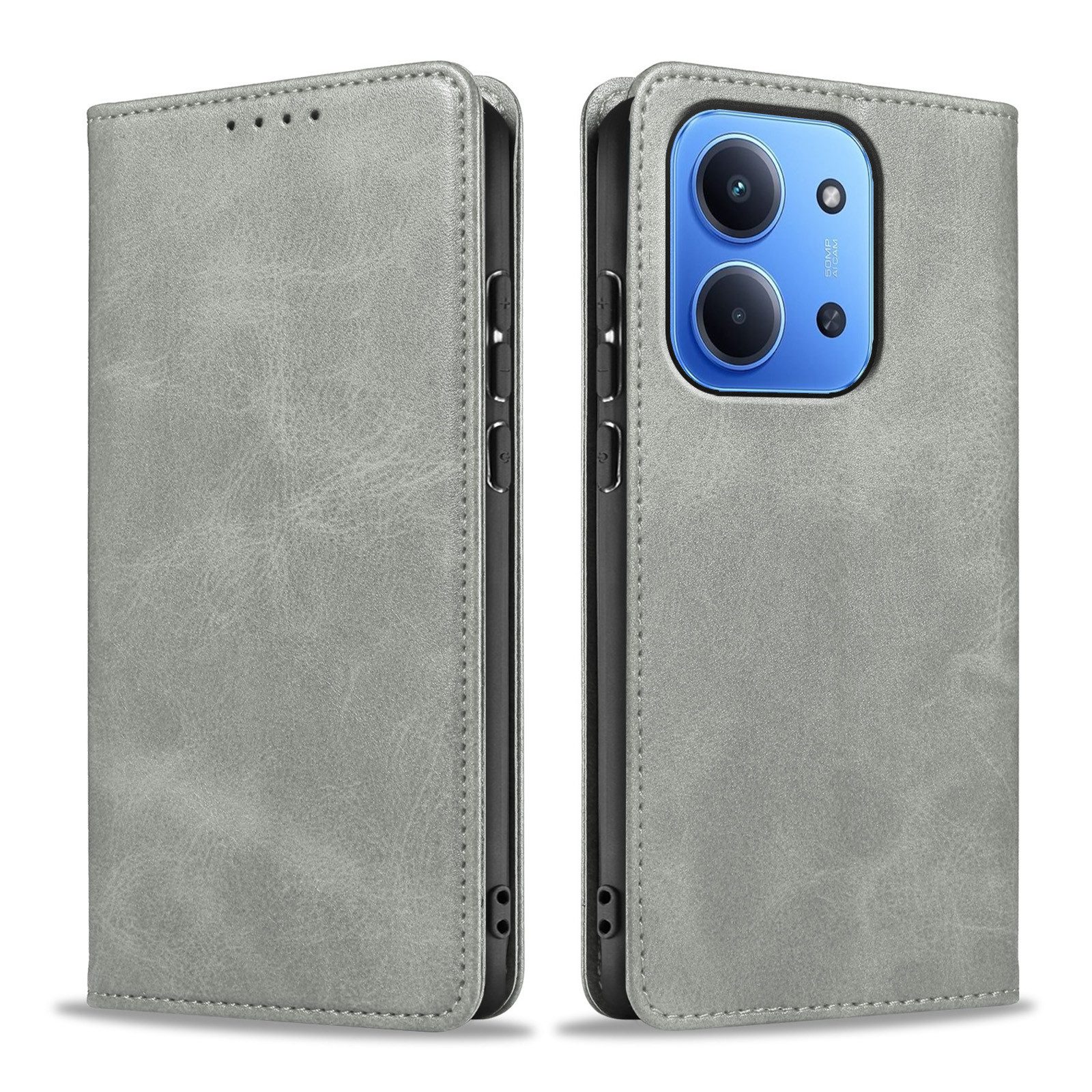 Tec-Expert Handyhülle Tasche Hülle für Xiaomi Redmi 15C 6.9 Zoll, 6,9", Cover Klapphülle Case mit Kartenfach
