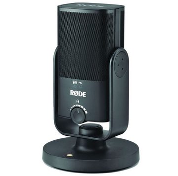 RODE Microphones Mikrofon Rode NT-USB MINI USB-Mikrofon mit Audiofly Ohrhörer