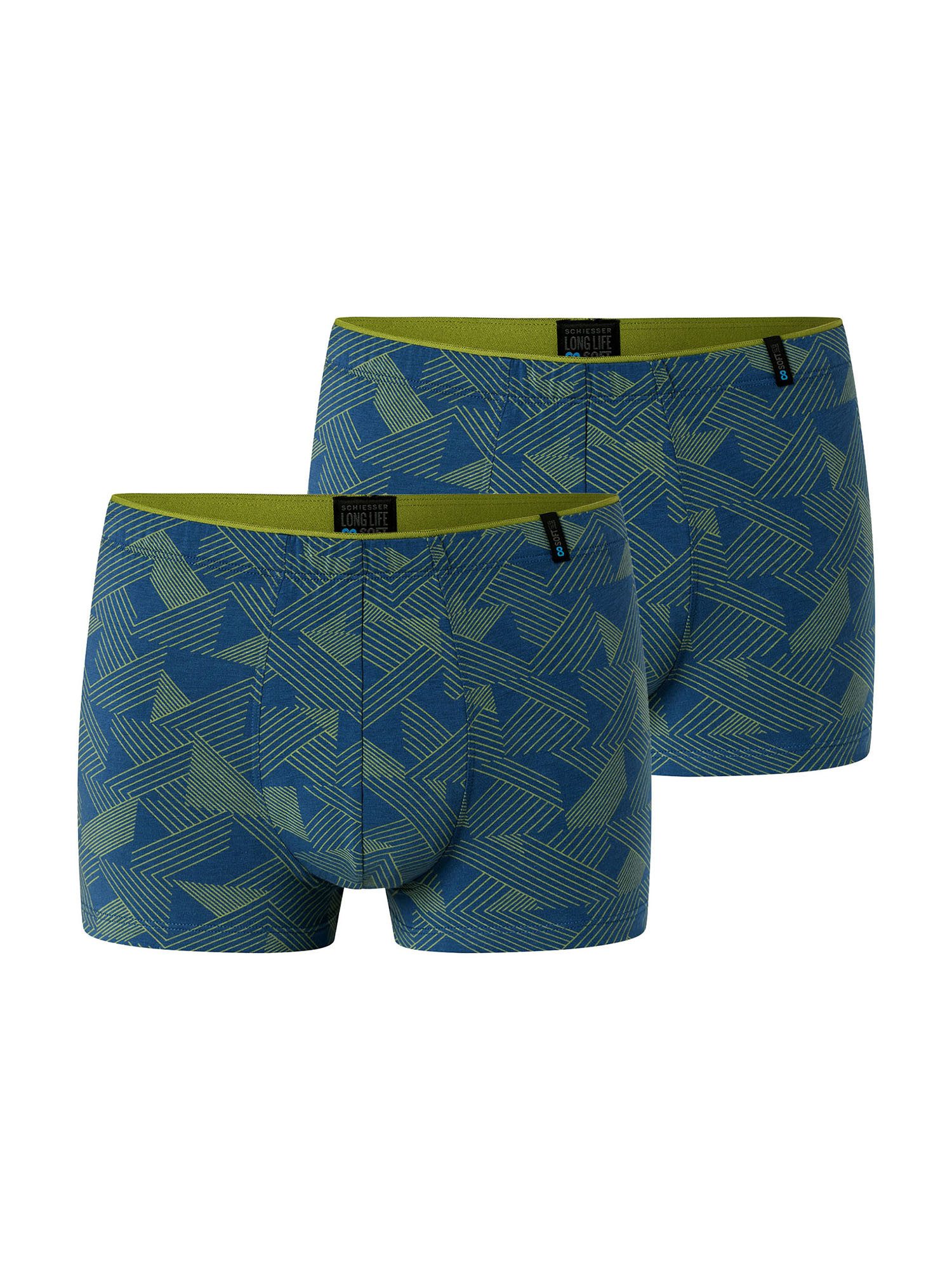 Schiesser Trunk Long Life Soft (2-St) Unterhose, Unterwäsche, Boxer Trunk