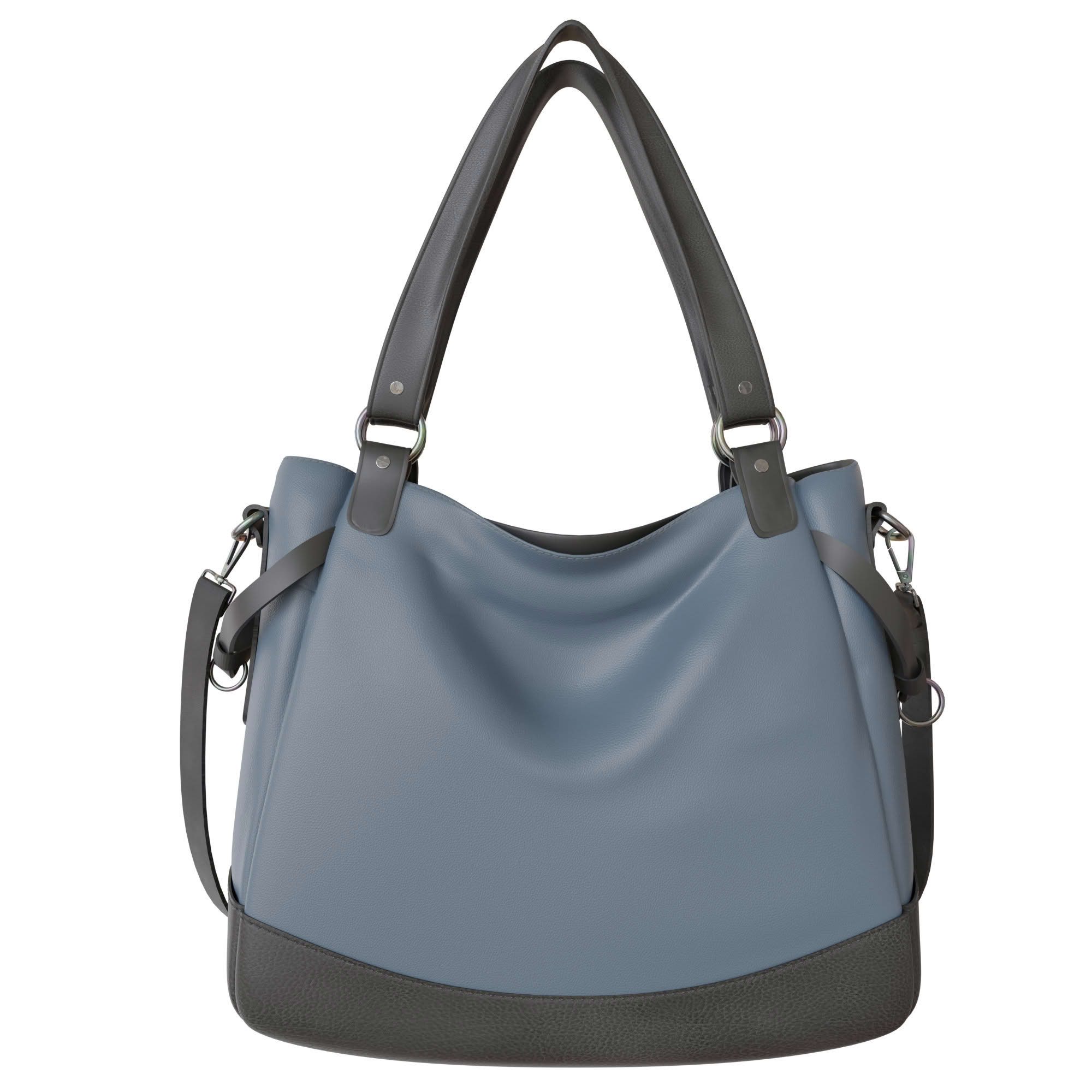 Umhängetasche Damen Vegane Shopper Tasche Hobo Bag Umhänge Tasche Veganes Leder 3065