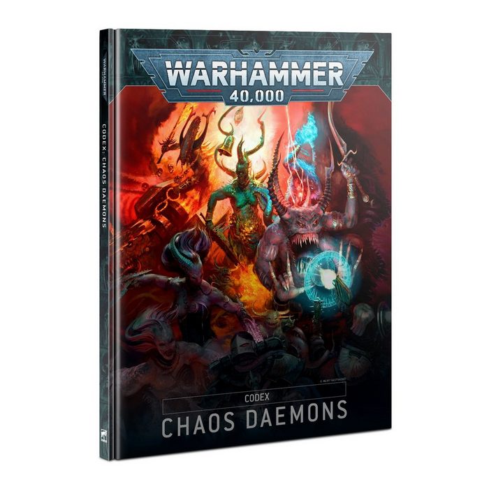 Games Workshop Spielwelt Warhammer 40 000 Codex: Chaos Daemons (Deutsche Ve