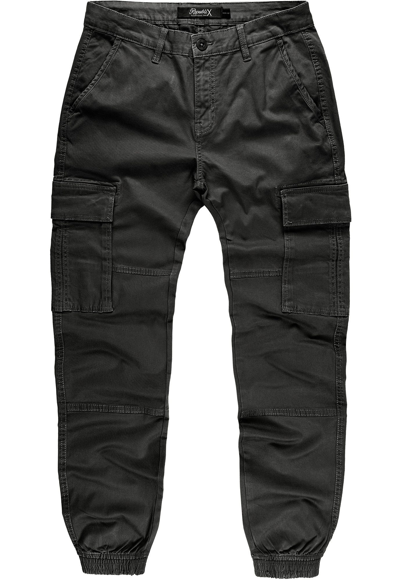 REPUBLIX Cargohose Luke Herren Cargo Jogger Chino Hose Jeans günstig online kaufen
