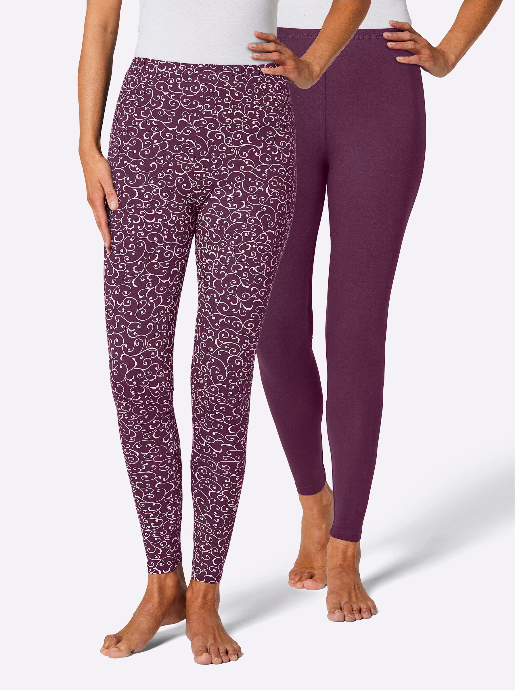 Witt Homewearhose Leggings (2-tlg)