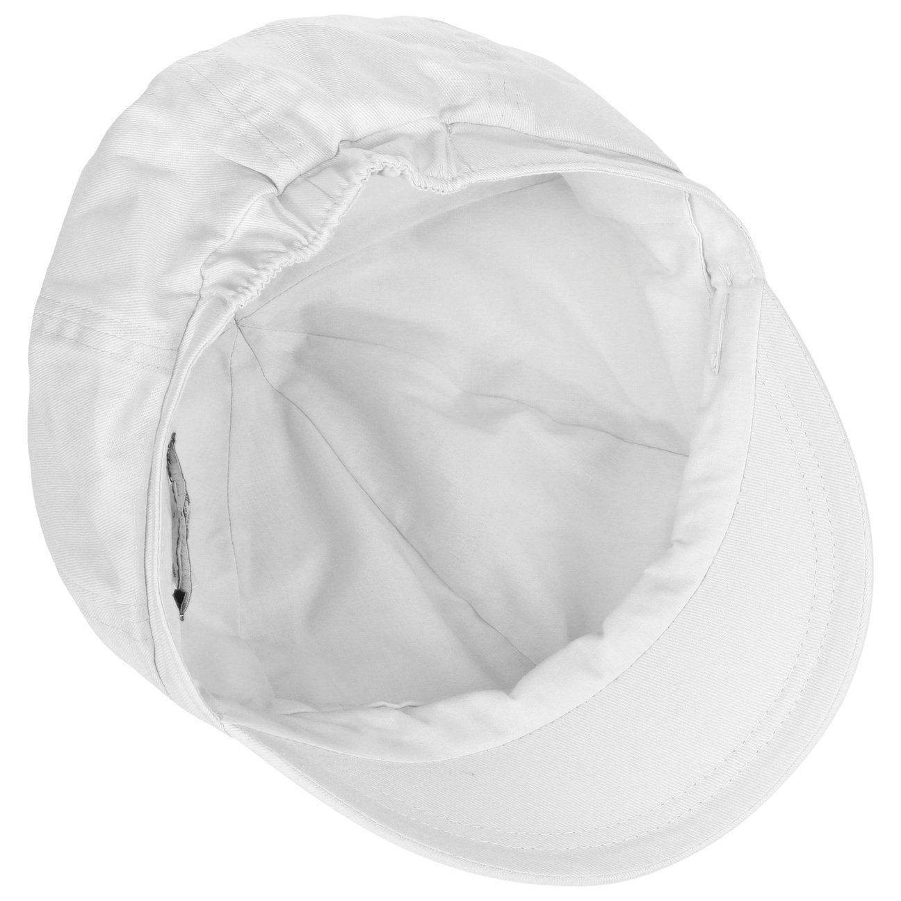 Seeberger Schirm (1-St) weiß Ballonmütze Damencap mit