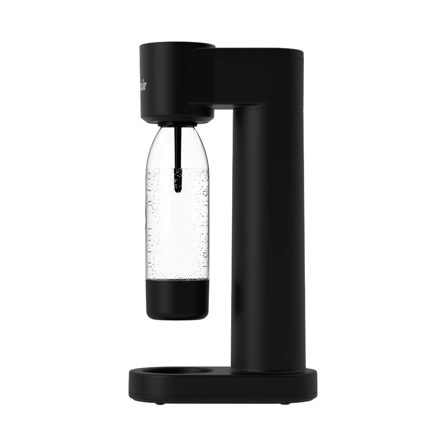 DAFI Wassersprudler Push Air Karbonisator + 2 Flaschen + CO₂-Kartusche, 2x 700-ml-Flaschen für den Sprudelwasserbereiter