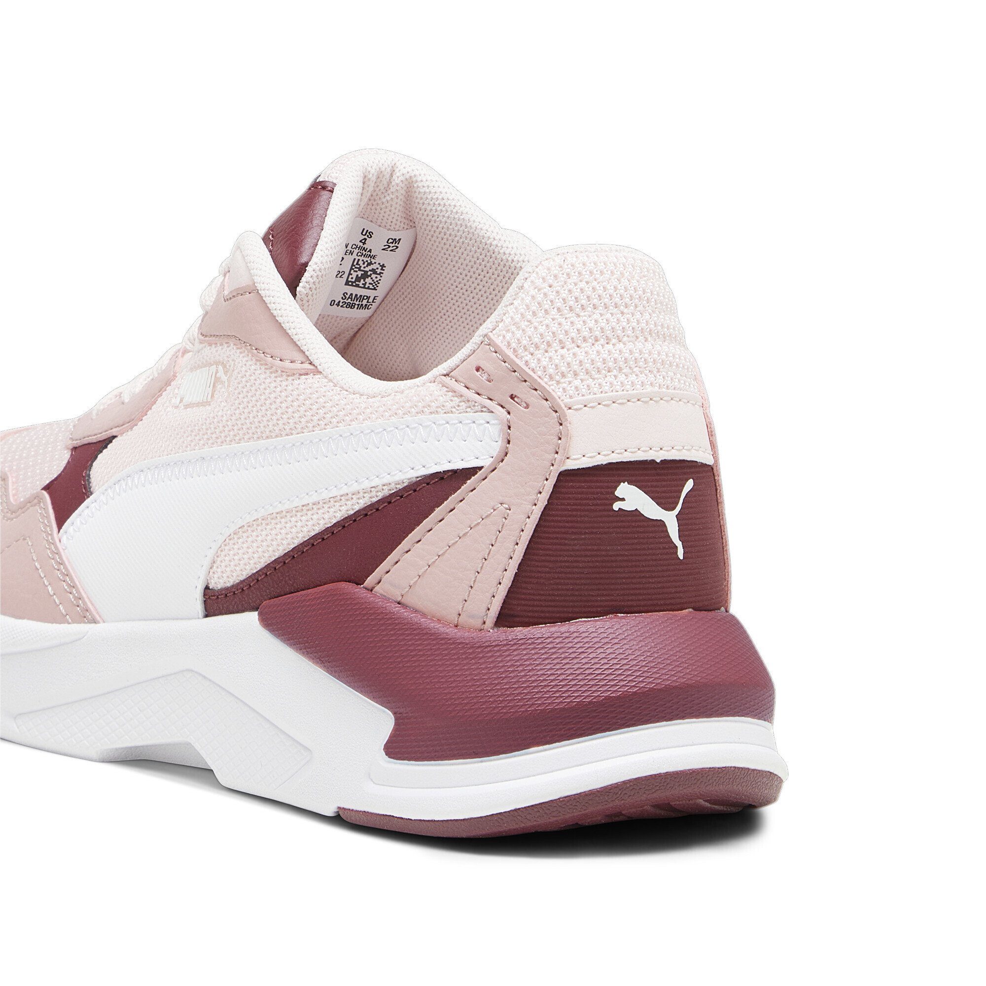 PUMA Jugendliche White Sneakers Sneaker Future Pink Lite X-Ray Frosty Speed
