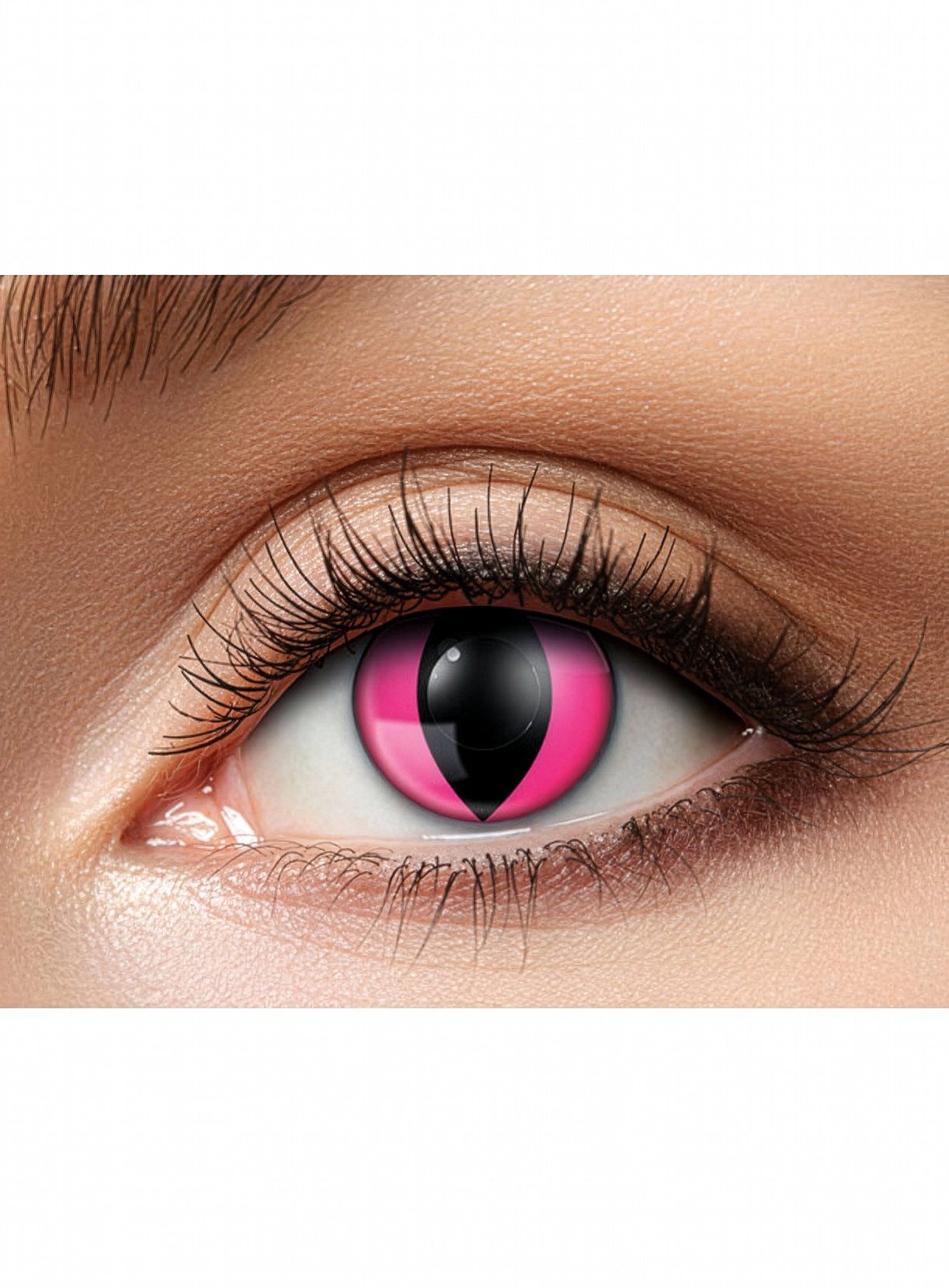 Metamorph Motivlinsen Grinsekatze Kontaktlinsen, Weiche Jahres-Motivlinsen für fantastische Verwandlungen