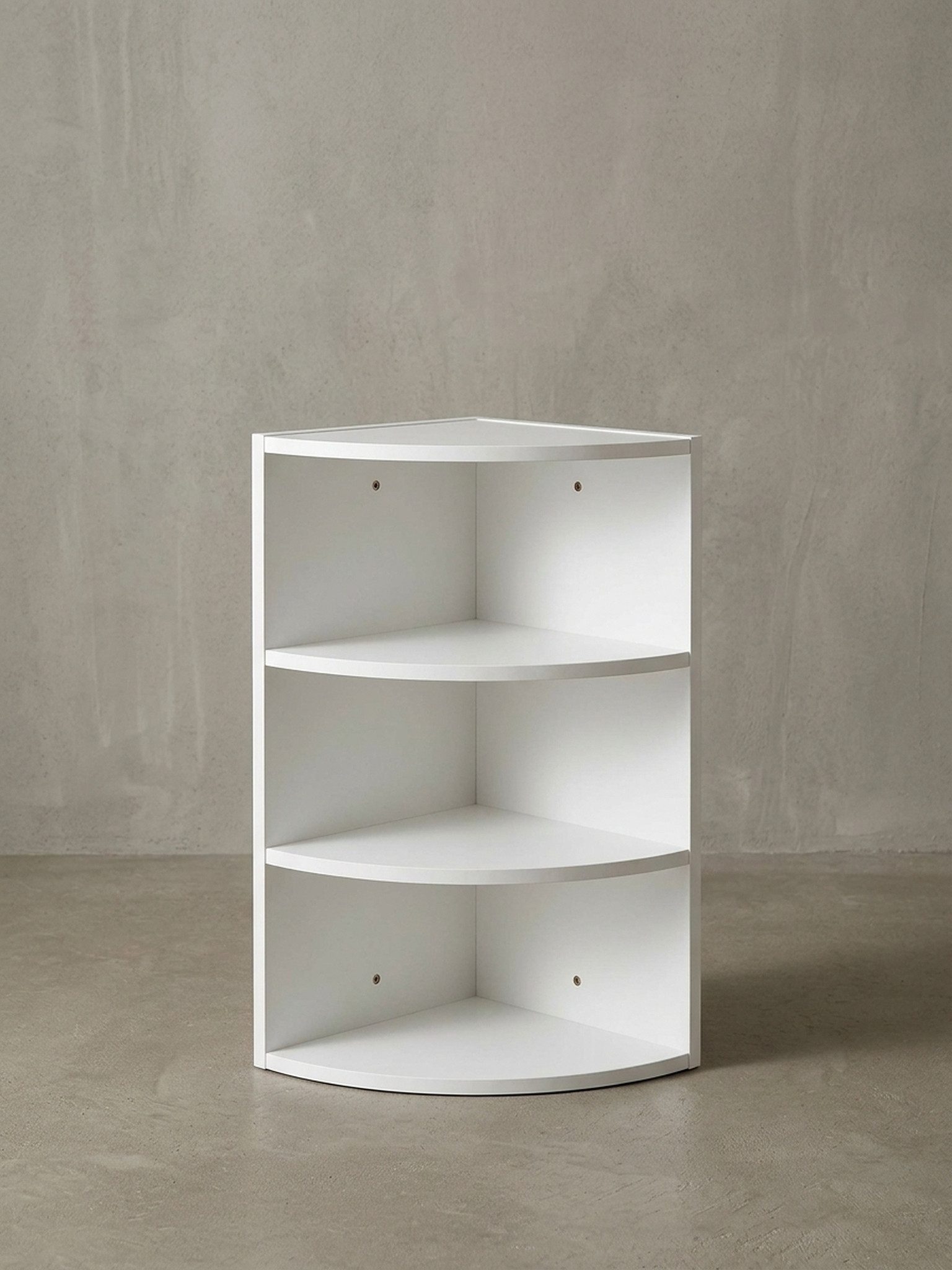 KADIMA DESIGN Wandregal Eckregal NIDDA - Modernes, schlichtes Design mit viel Stauraum