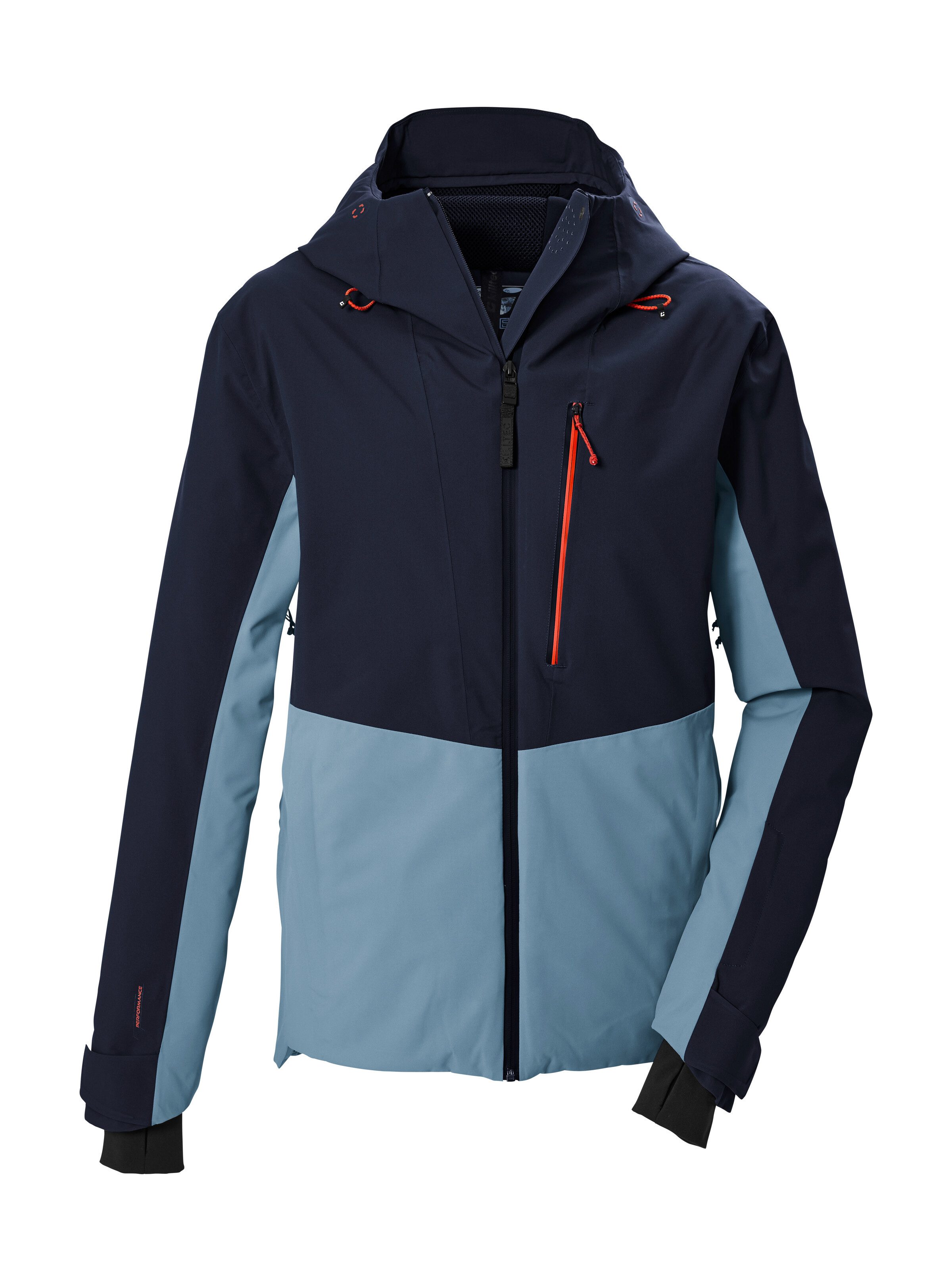 Killtec Skijacke KSW 65 MN SKI JCKT Wasserdicht, atmungsaktiv, verschweißte Nähte, viele Taschen