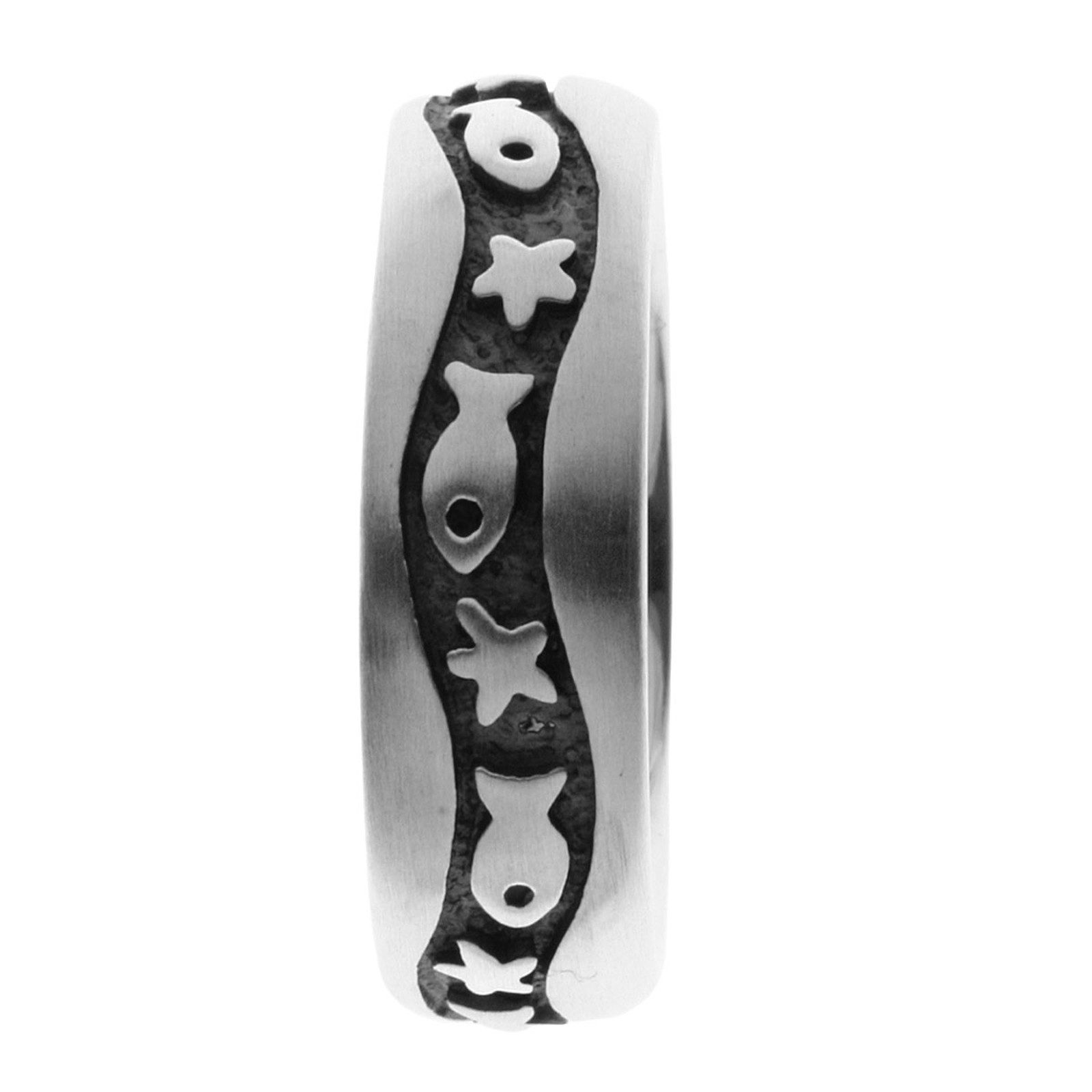 OSTSEE-SCHMUCK Fingerring Ostsee-Schmuck Ring Fisch & Stern Ring Fisch & Stern (1-tlg)