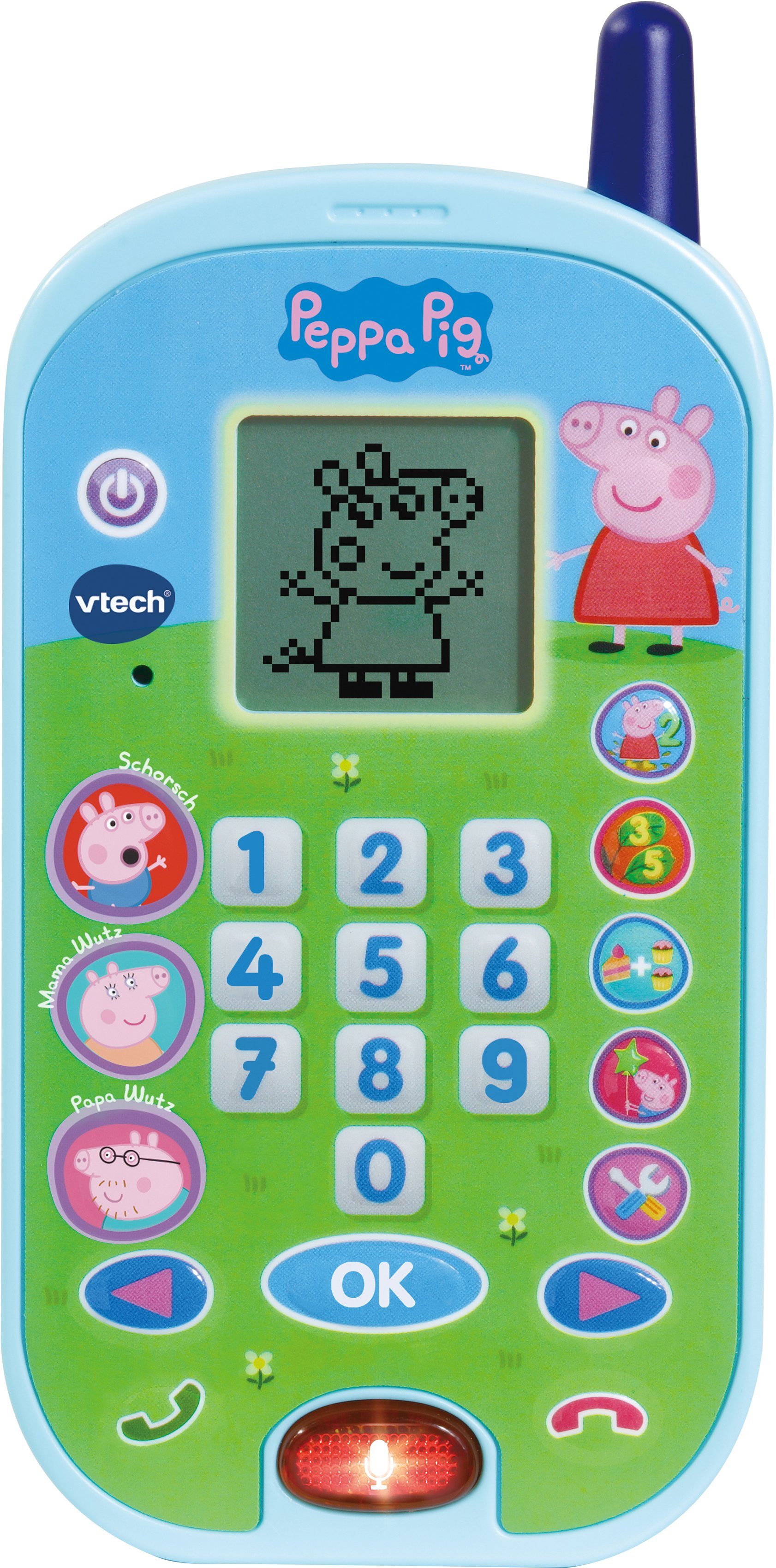 Spiel-Smartphone Peppas Lerntelefon
