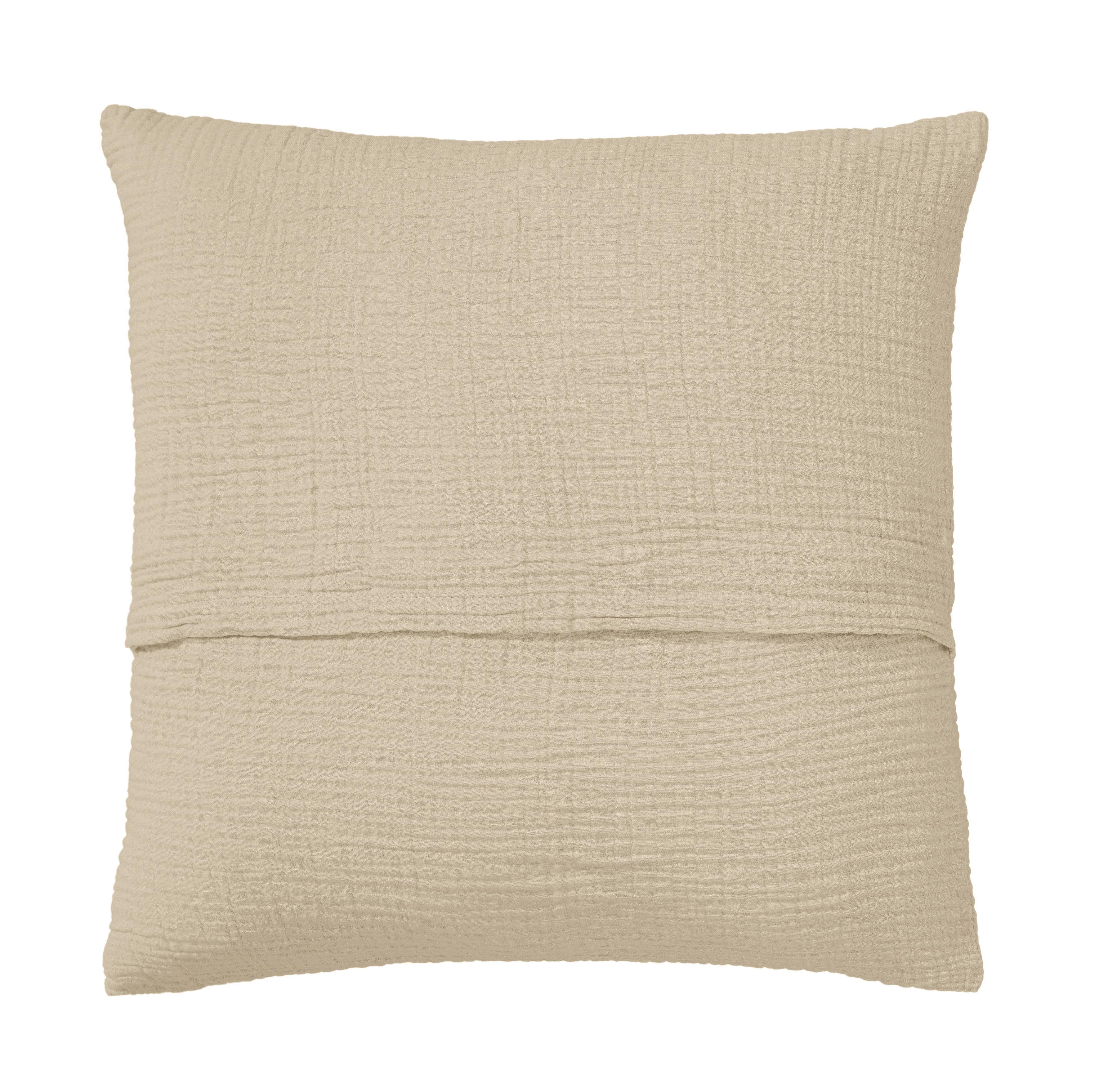 OTTO home Kissenbezug Bailee, (2 Stück), weiche Musselin Qualität, viele Farben erhältlich, Bezug in 50x50 cm