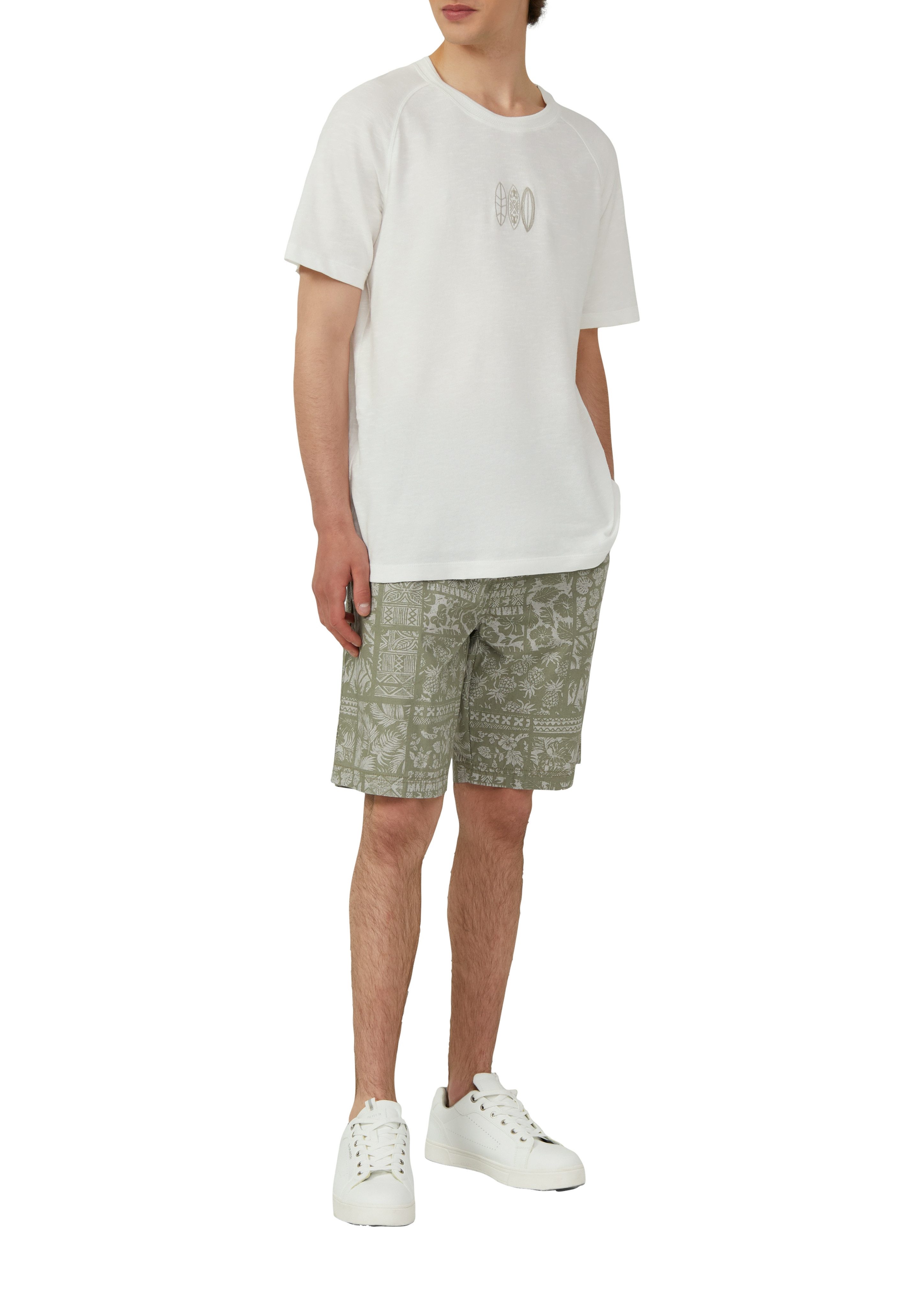 s.Oliver T-Shirt mit Stickerei auf der günstig online kaufen