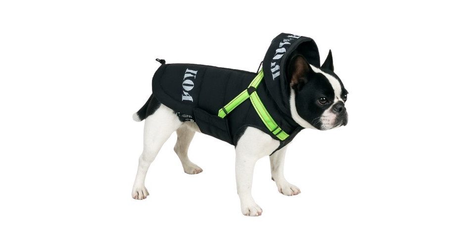Tiermantel Nobby Hundemantel X04 2 in 1 schwarz