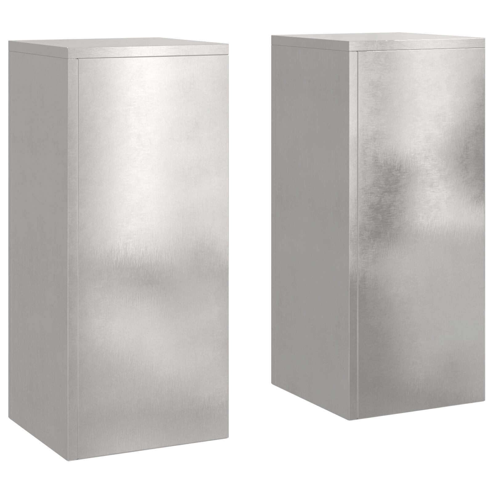 vidaXL Blumenständer Outdoor-Pflanzensäulen 2 Stk. 24x24x55 günstig online kaufen