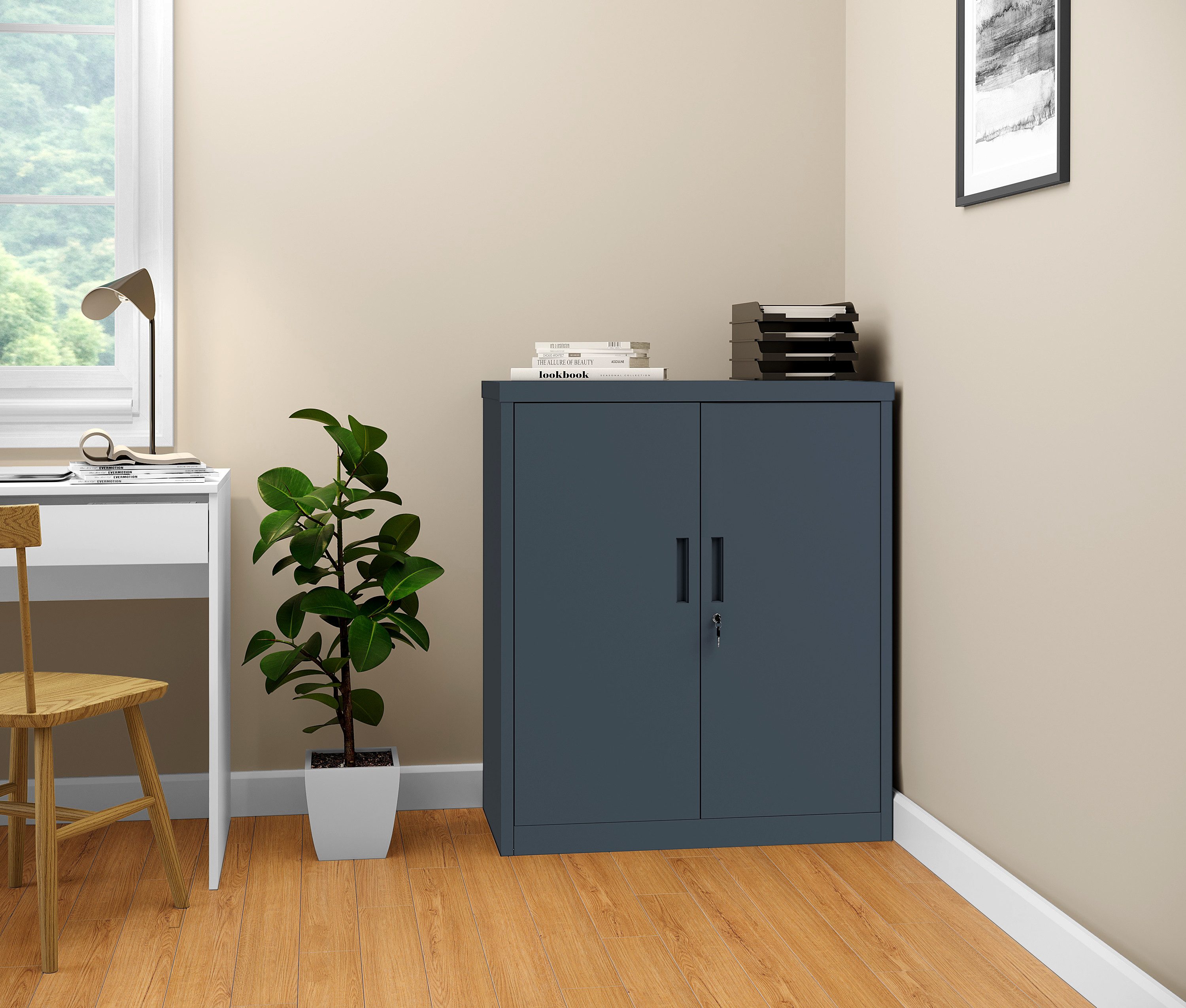 STEELSØN Aktenschrank Regulus (anthrazit, ohne Füße) günstig online kaufen