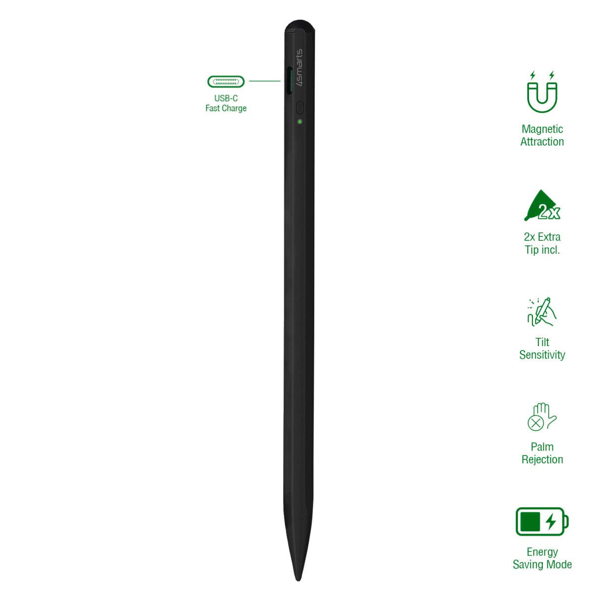 4smarts Eingabestift Pencil Pro 3 wiederaufladbar
