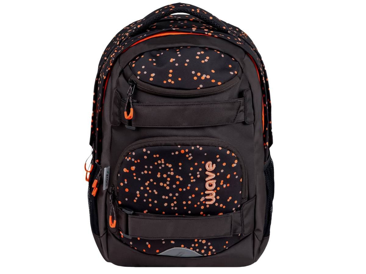 Wave Schulrucksack "Infinity Move" Set für Mädchen Jungen Teenager, Schultasche, ab 5. Klasse, weiterführende Schule