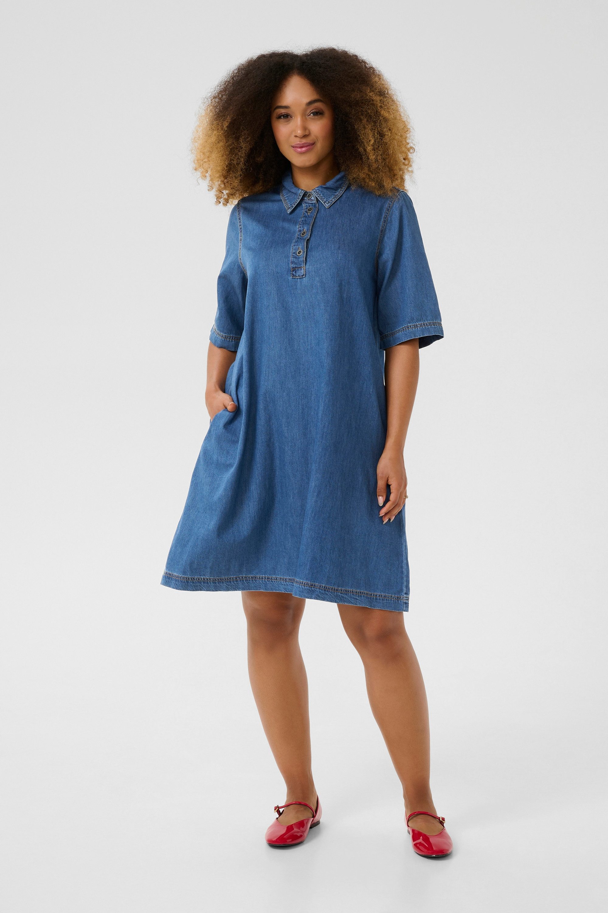 Culture Blusenkleid Kleid CUwinnie