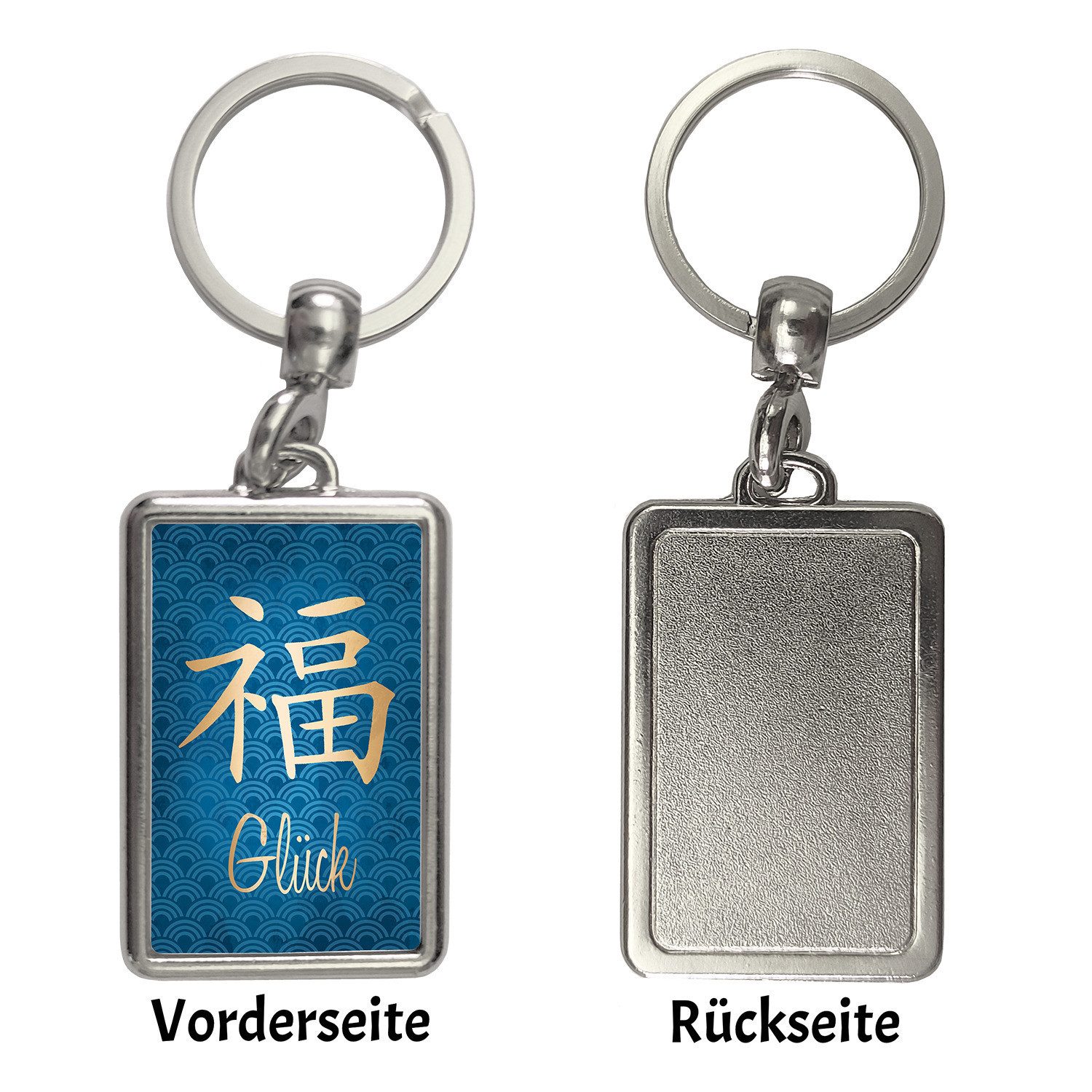 speecheese Schlüsselanhänger Chinesisches Zeichen für Glück günstig online kaufen