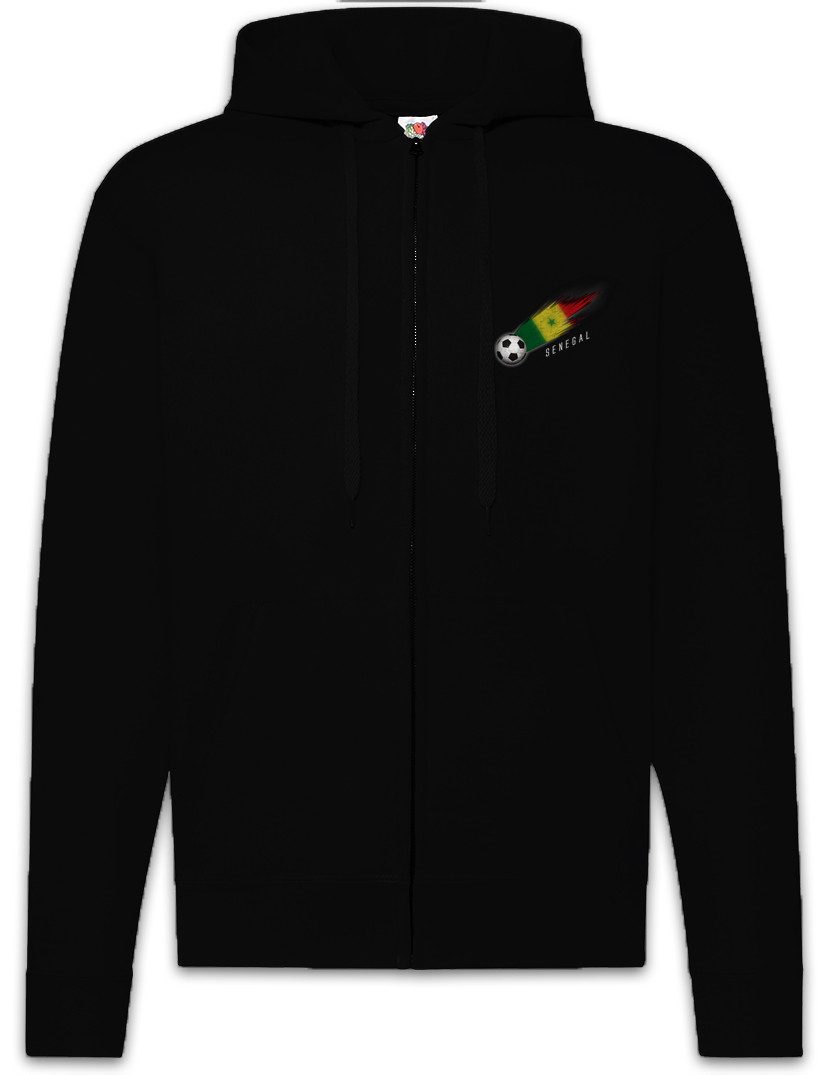 Sweatjacke Senegal Football Comet I Zipper Hoodie Senegalesisch Senegalesische