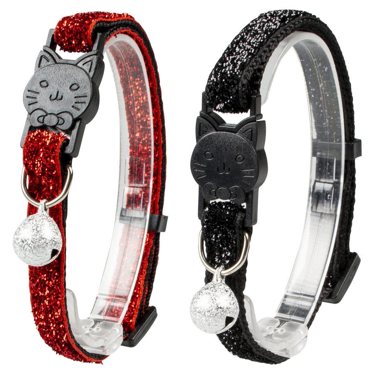 DUVO+ Katzen-Halsband Katzenhalsband Glitter Nylon