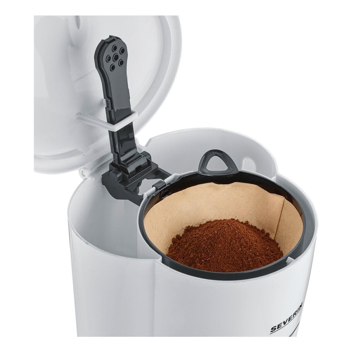 Severin Filterkaffeemaschine, 1.25l Kaffeekanne, 1x4, 900 Watt