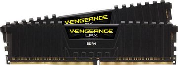 Corsair VENGEANCE® LPX Speicherkit 32 GB (2 x 16 GB) DDR4 DRAM 3200MHz C16 PC-Arbeitsspeicher