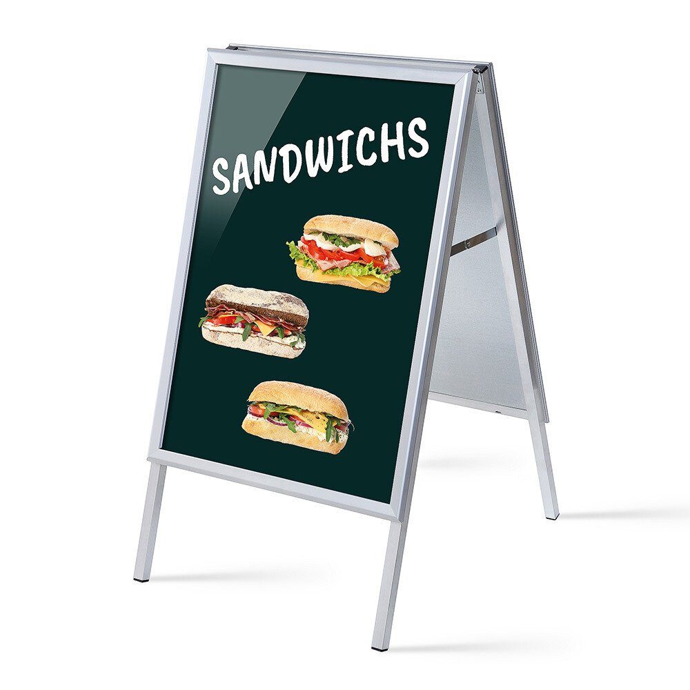 Showdown Displays Standregal A1 - Komplett-Set - Sandwiches Französisch - Schwarz, 1-tlg.