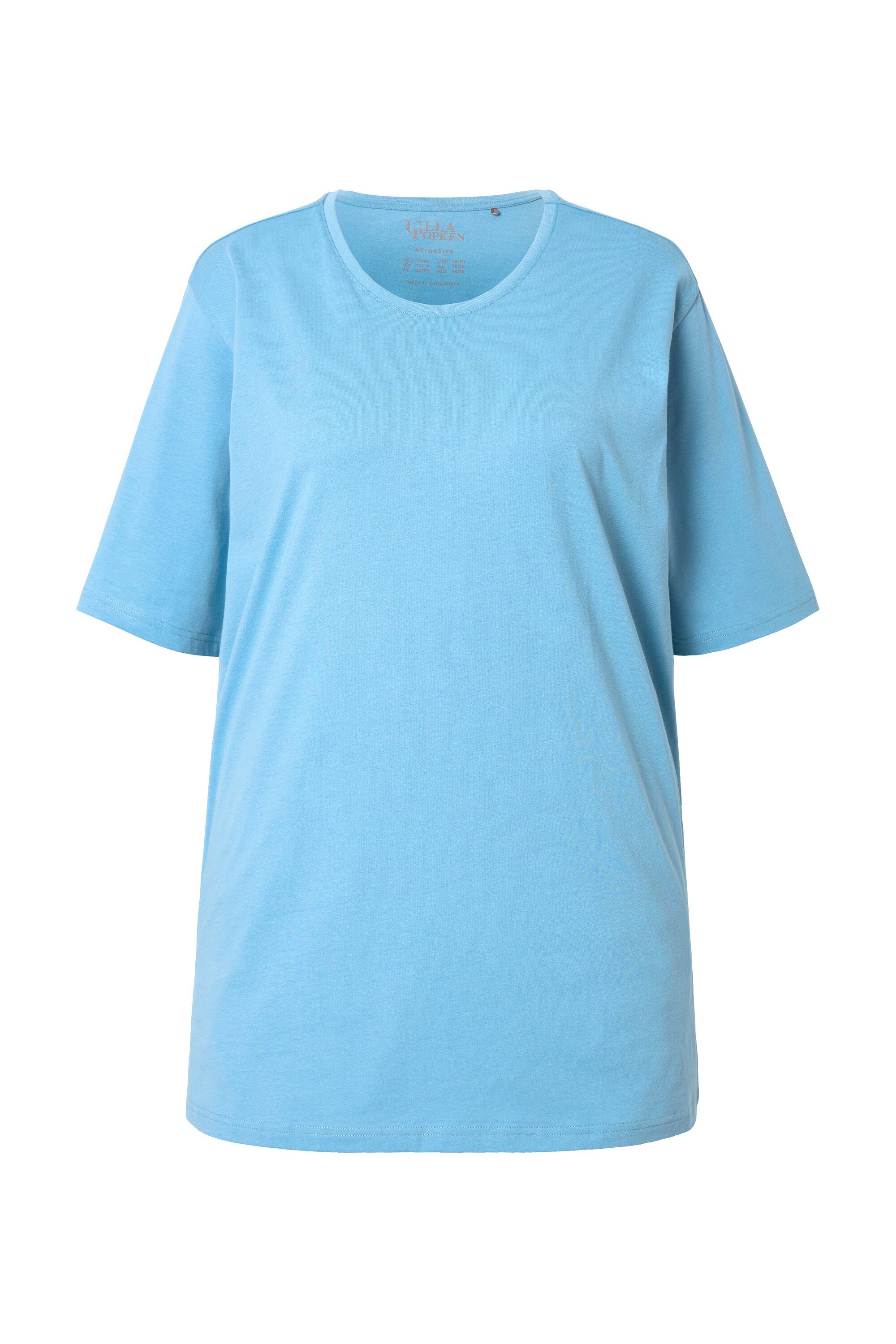 Ulla Popken T-Shirt T-Shirt Rundhalsausschnitt Relaxed günstig online kaufen