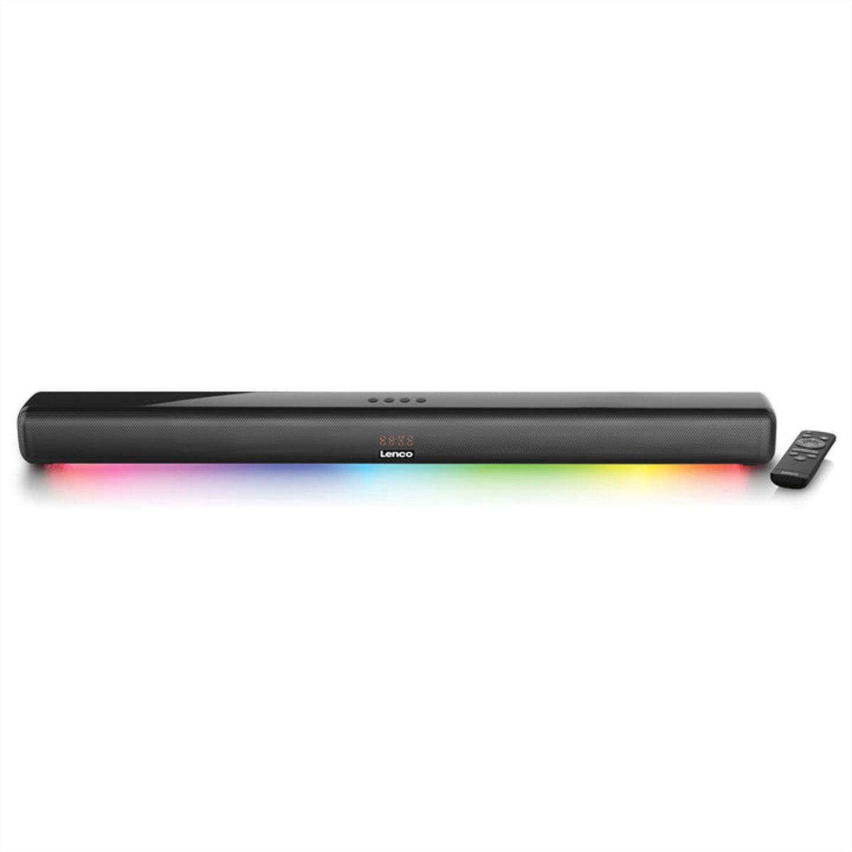 Lenco Soundbar SB-042LEDBK schwarz PC-Lautsprecher (40w, HDMI, BT, LED licht)