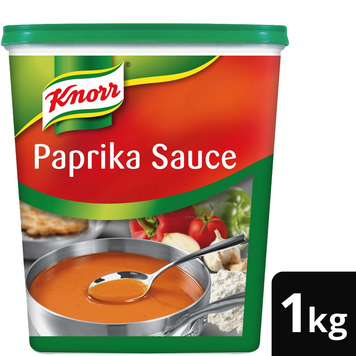 Knorr Saucen, Knorr Paprikasauce mild cremig mit würziger Paprikanote 1000g