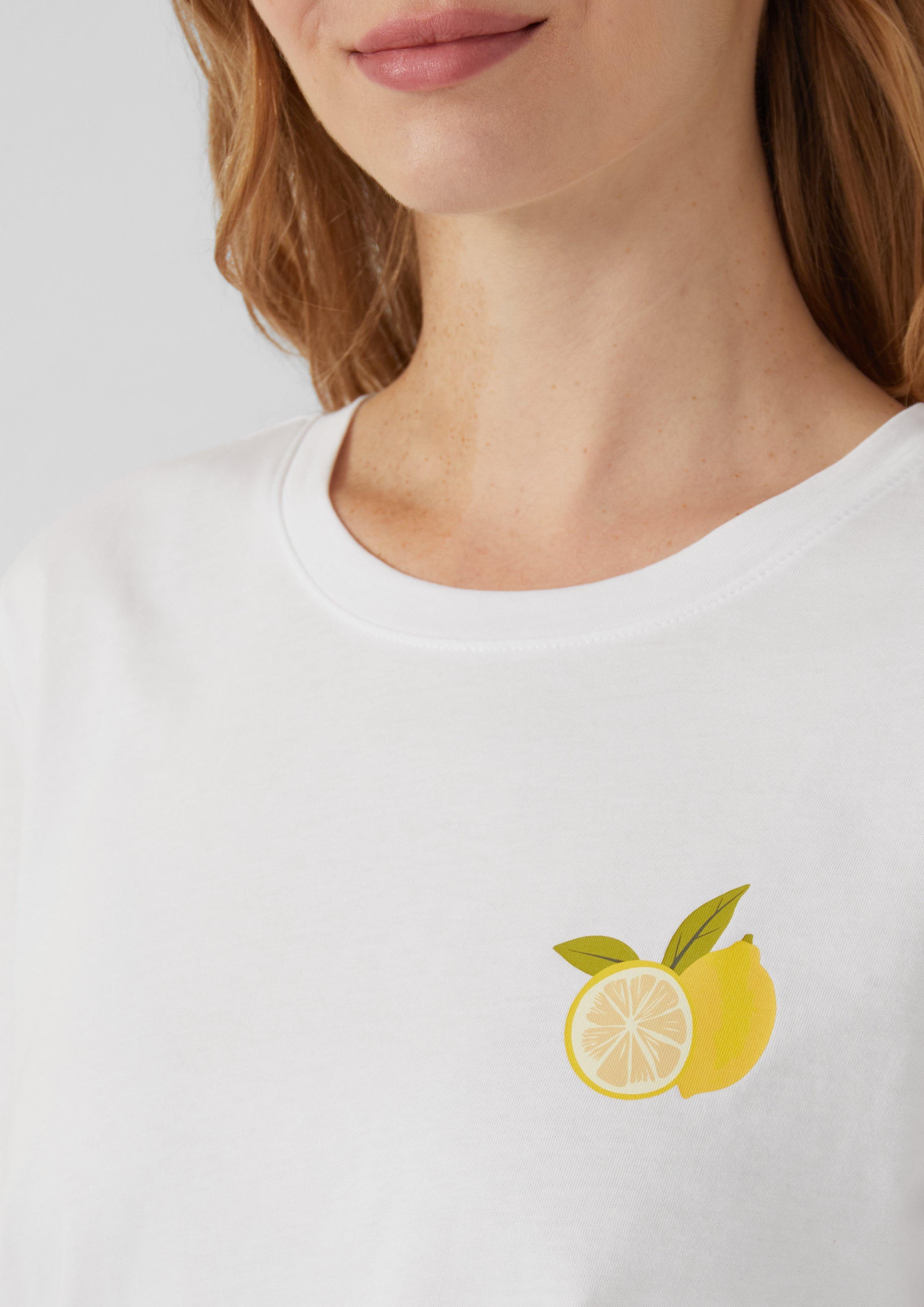 s.Oliver Kurzarmshirt T-Shirt mit Front- und günstig online kaufen