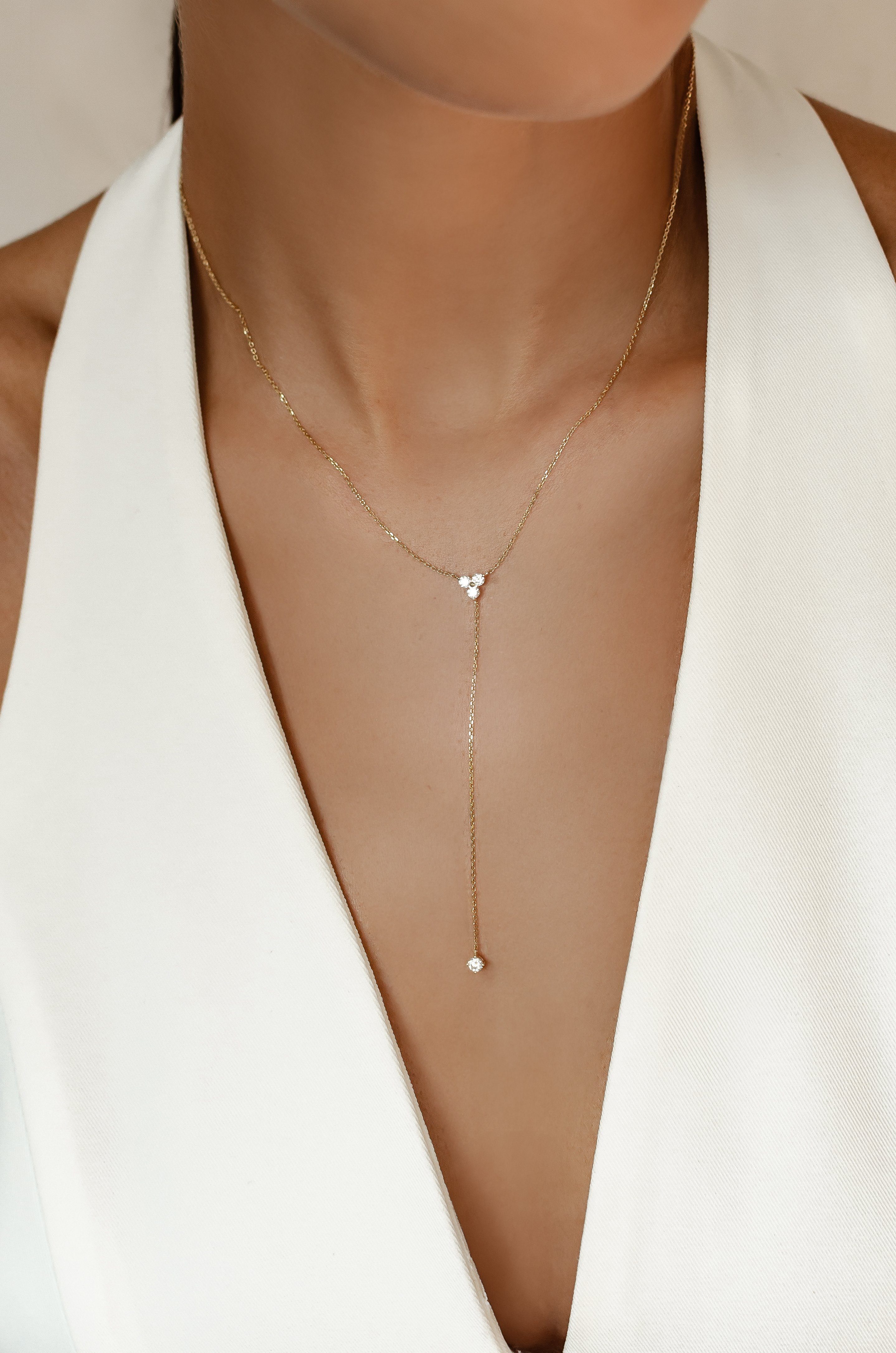 Dear Me Goldkette Y Damen 585 günstig online kaufen