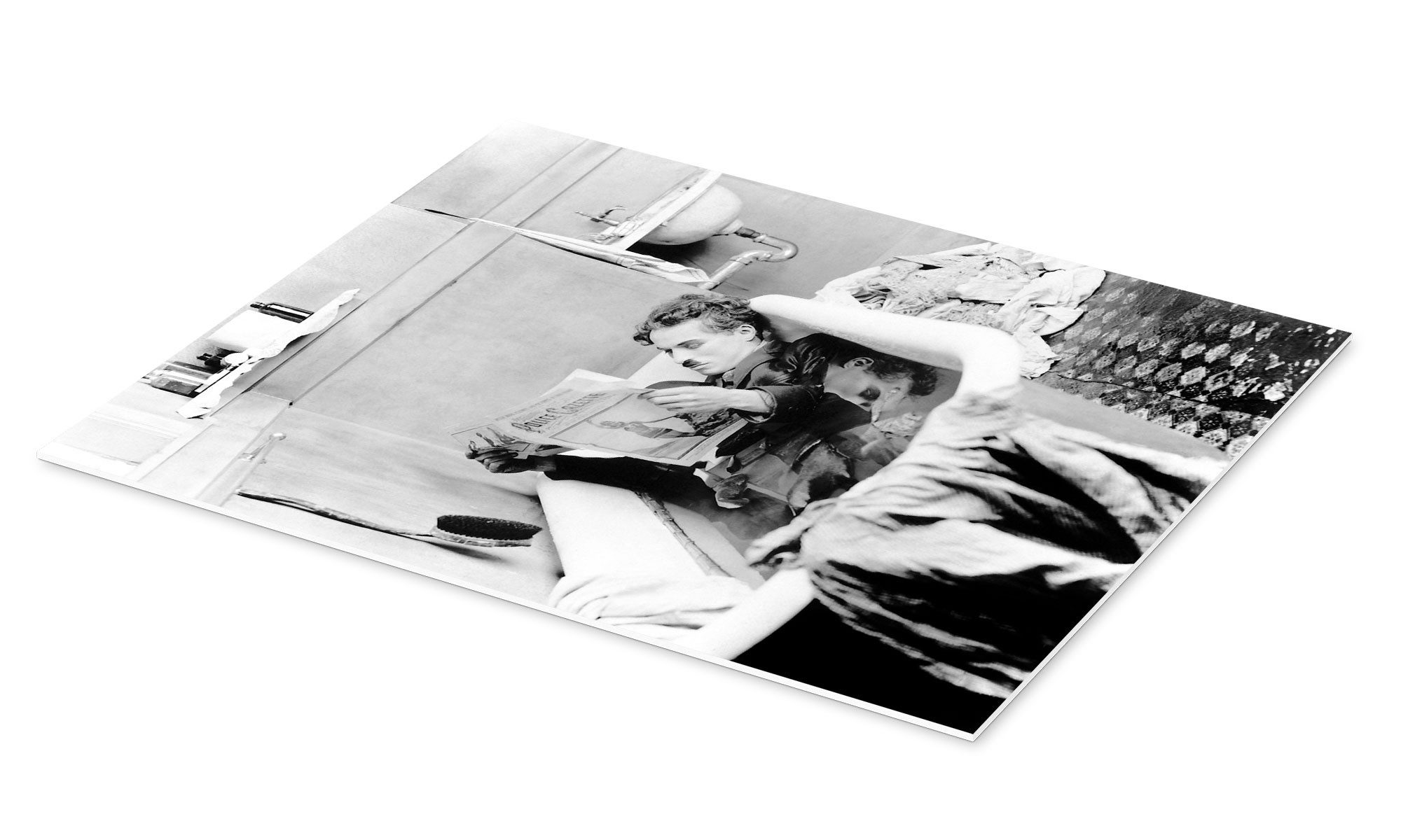 Posterlounge Poster Everett Collection, Charlie Chaplin günstig online kaufen