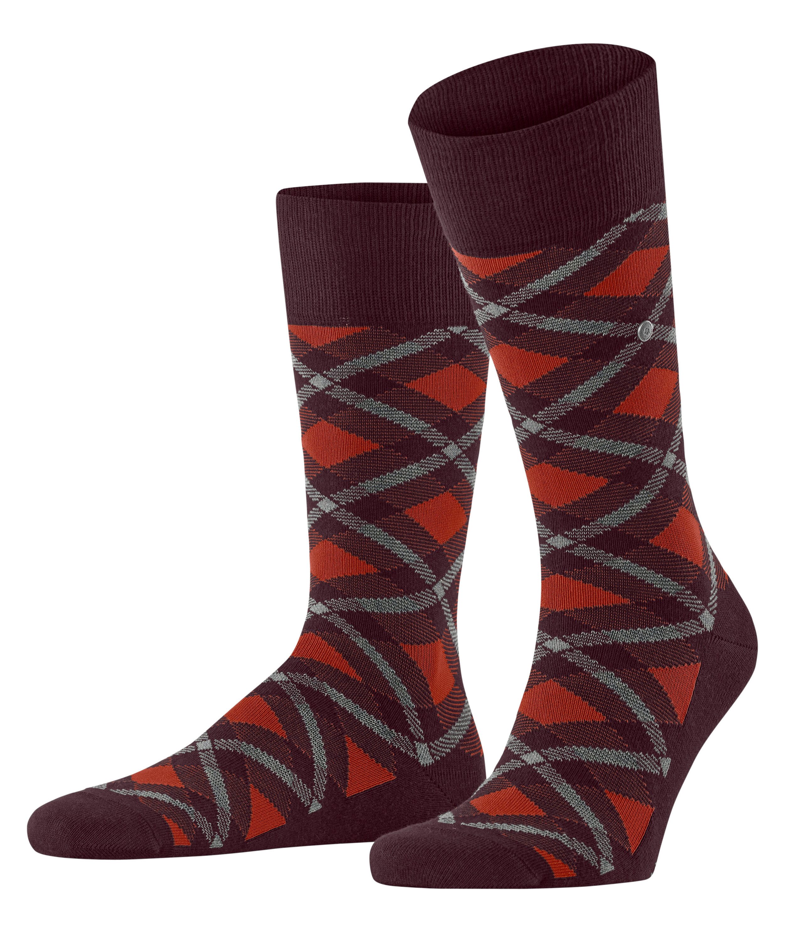 Burlington Socken Tartan (1-Paar) mit britischem Traditions-Muster