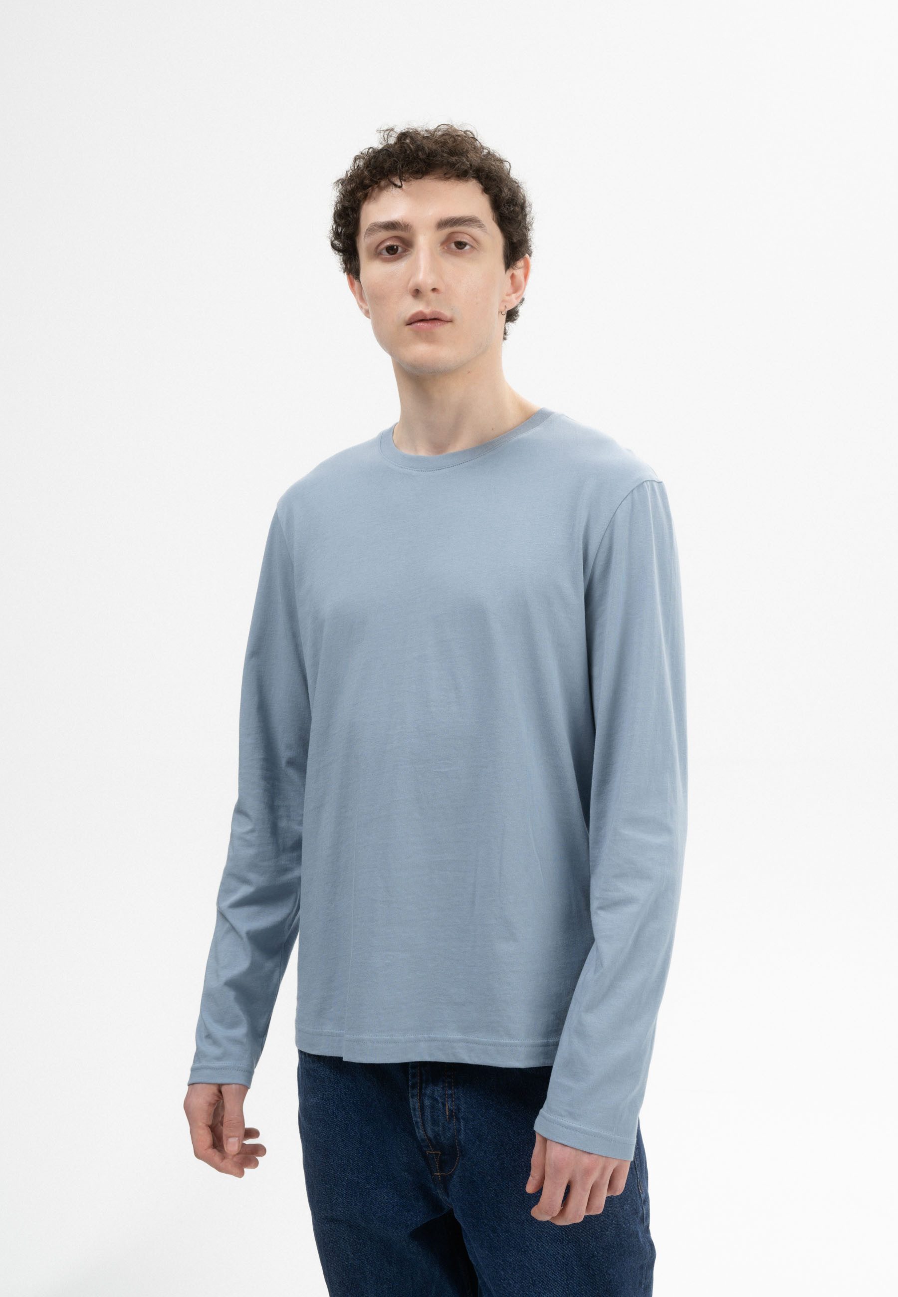 Langarmshirt Basic Langarmshirt Style JERIN