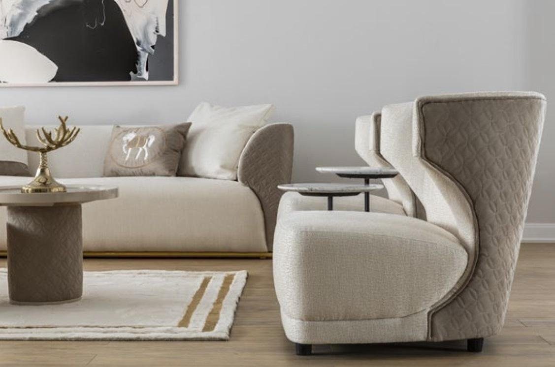 JVmoebel Loungesessel Luxus Sessel Design Sofa Sitzer Lounge Club Polster klassisch Sitz