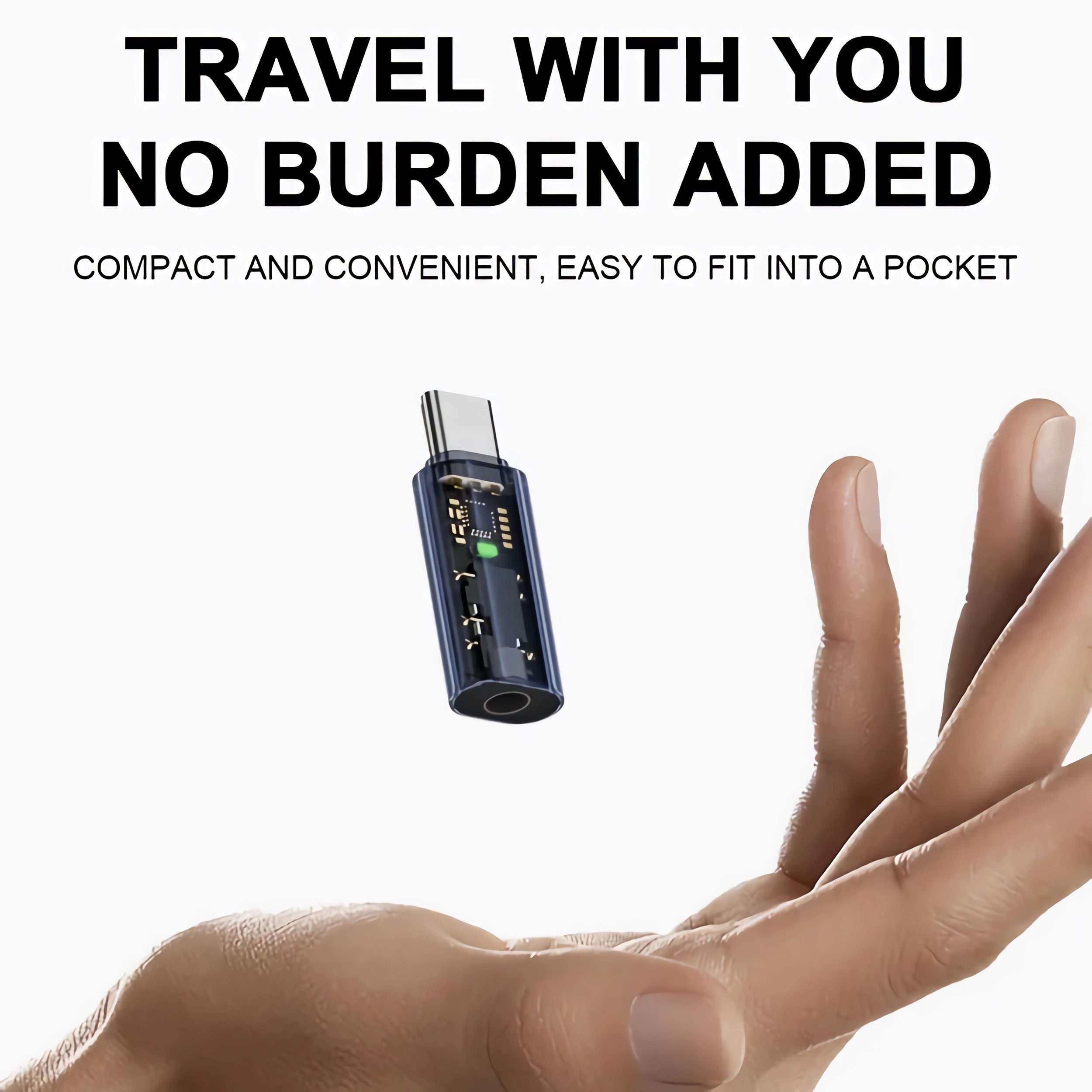 Bolwins C68 USB-C auf 3,5mm Stereo Audio Adapter Kabel Kopfhörer Lautsprecher Audio-Adapter USB-C Stecker zu 3,5 mm Klinkenbuchse (TRRS / TRS), 0 cm, DAC Audio-Dekodierung USB-C auf 3,5 mm Headset-Adapter