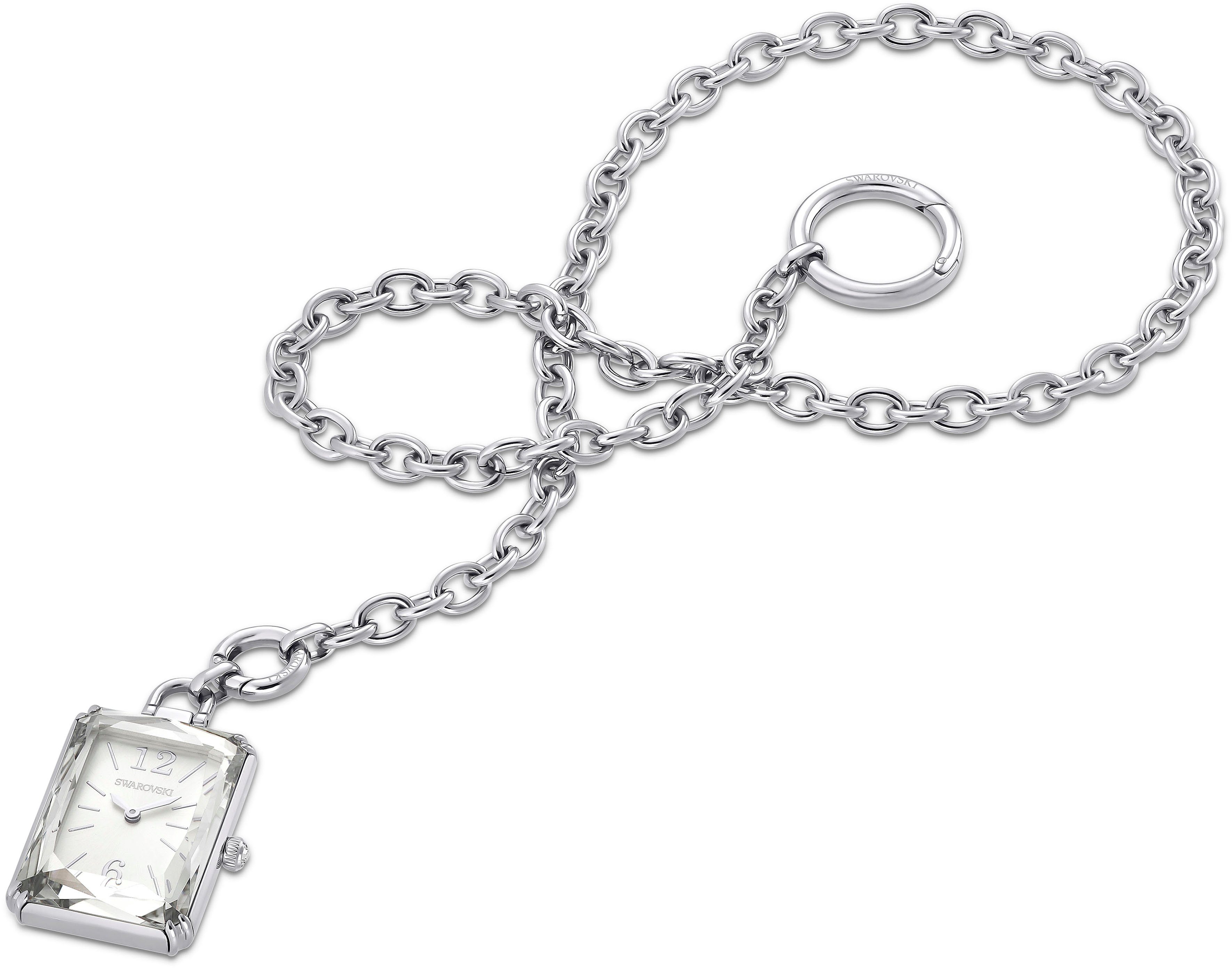 Swarovski Quarzuhr MILLENIA, 5615855, Kettenuhr, Taschenuhr, Damenuhr, Swarovski-Kristalle, Swiss Made