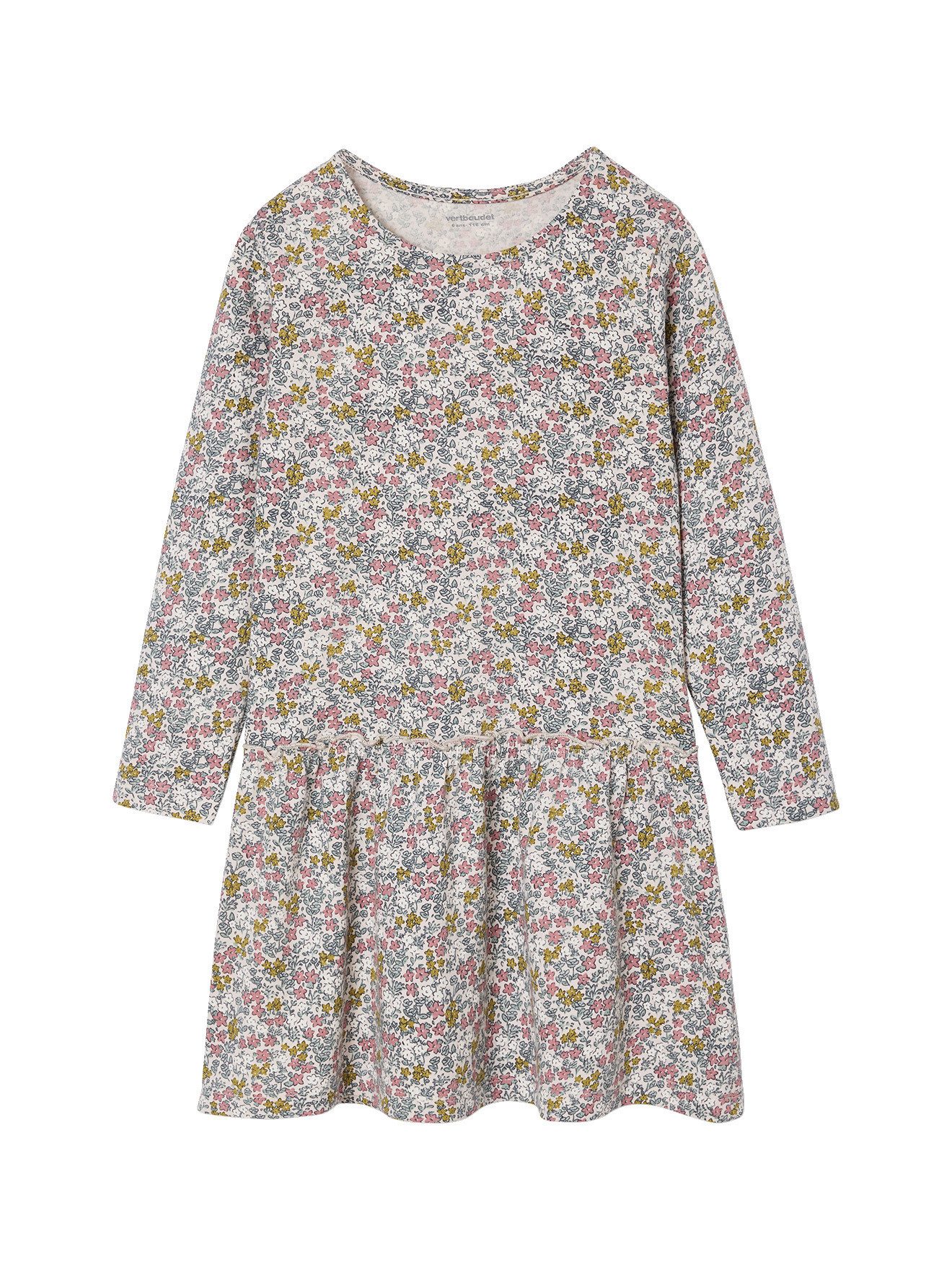 vertbaudet Minikleid Mädchen Kleid BASIC